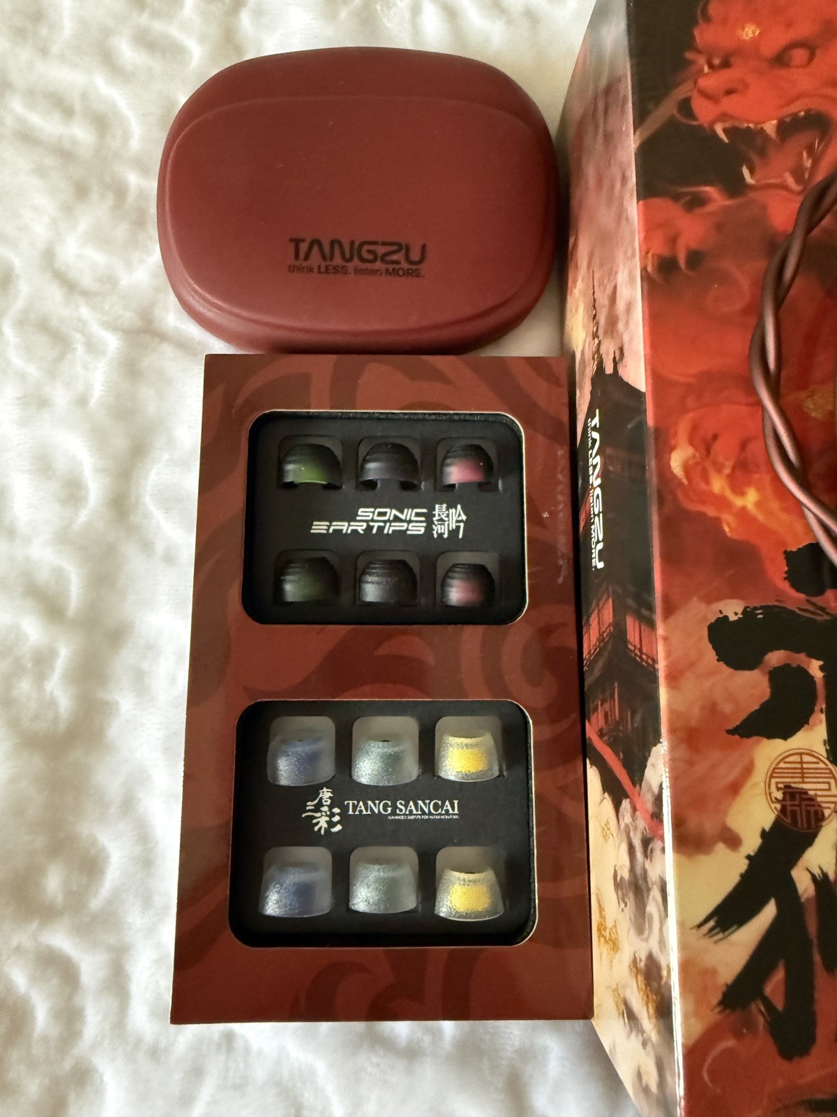 TANGZU WANER SG 2 Red Lion Bass Edition IEM, USB-C version with microphone