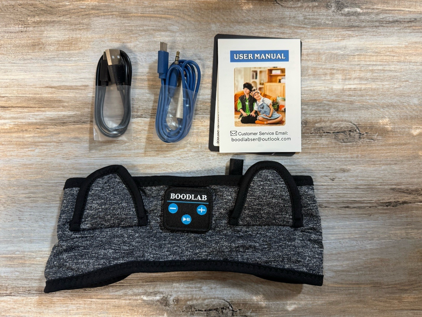 ( ME7)Kids Headband Bluetooth Headphones with Volume Limit & 3.5mm Jack