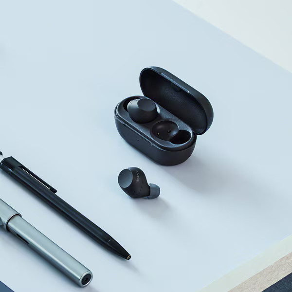 SONY wireless earphones noise cancelling Bluetooth DSEE black WF-C710N B
