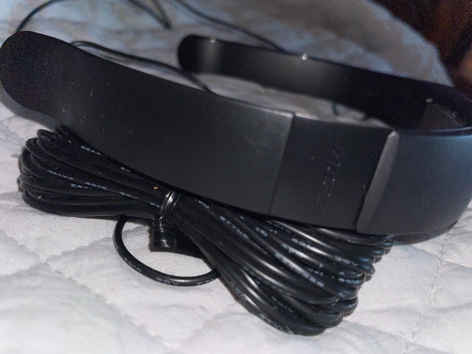 bose Black Wired Headband 3.5mm Jack Adjustable 6ft Cable