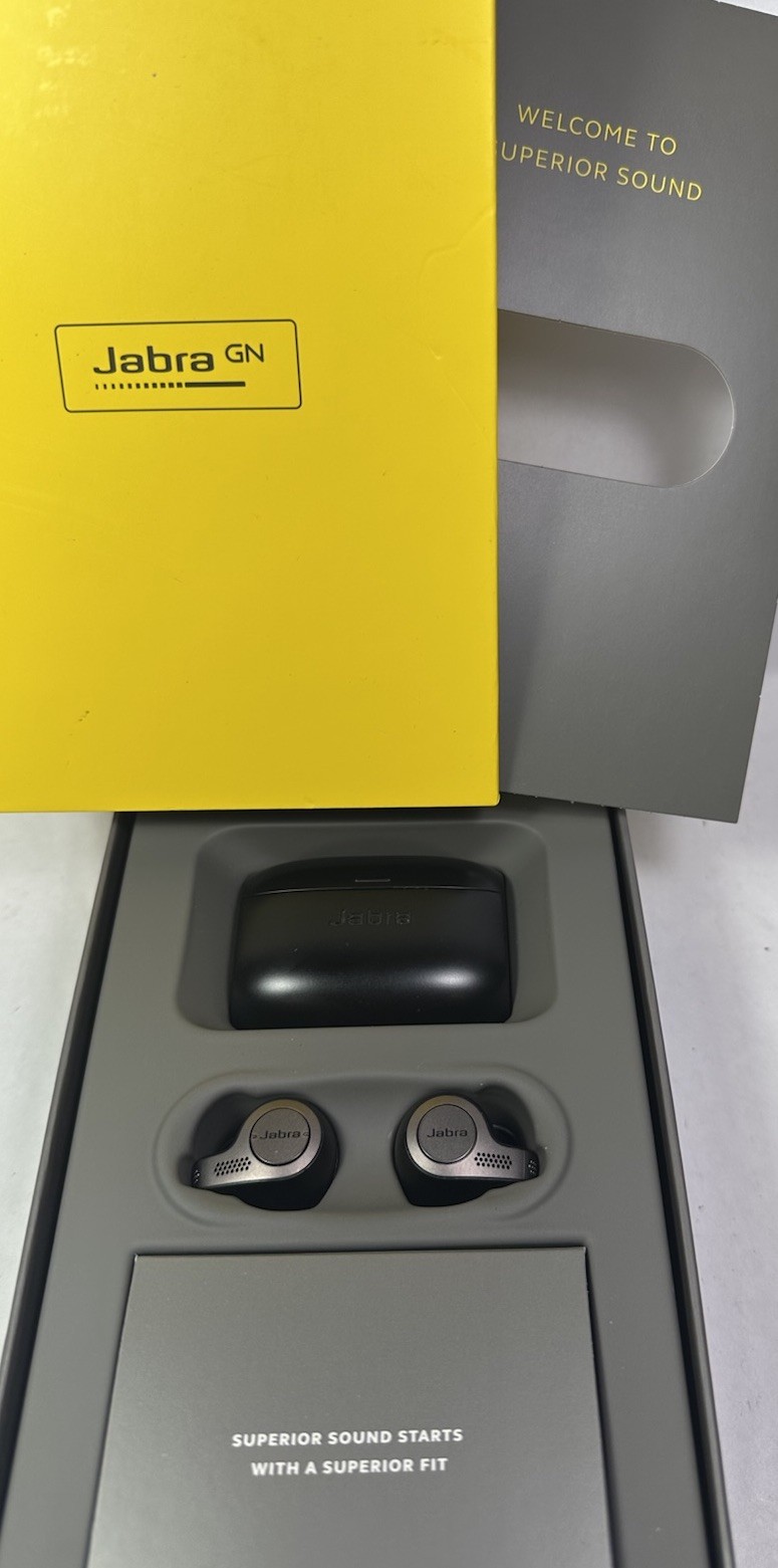 Jabra Elite Active 65t Wireless Earbud Headphones – Titanium Black