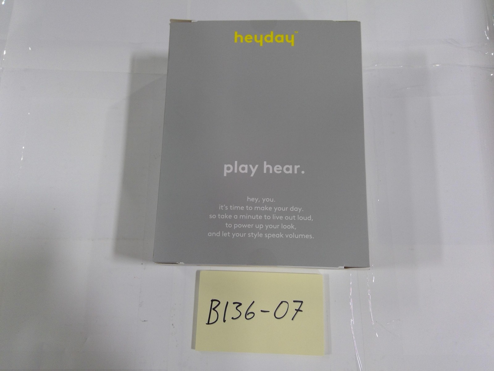 Heyday Wireless Headphones Bluetooth Red Jeweled 40 Hours Playback New Box