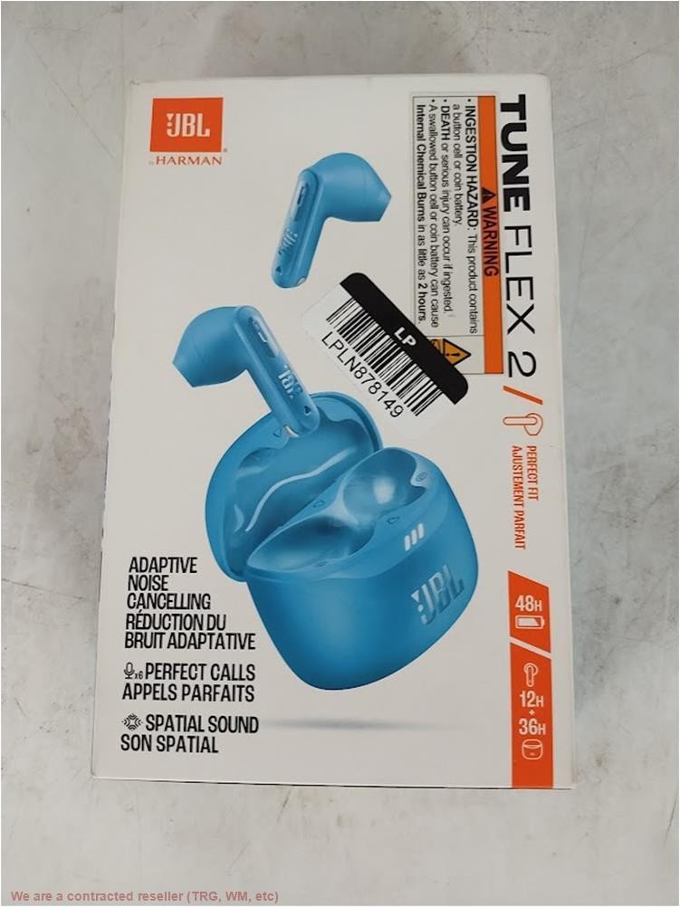 JBL Tune Flex 2 True Wireless Noise Cancelling Earbuds – Turquoise