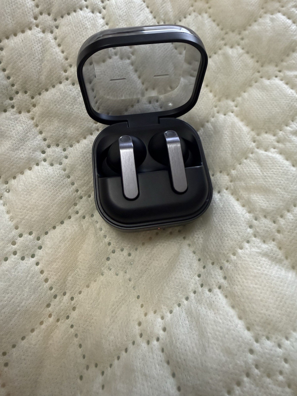 Black Samsung Galaxy buds4 pro
