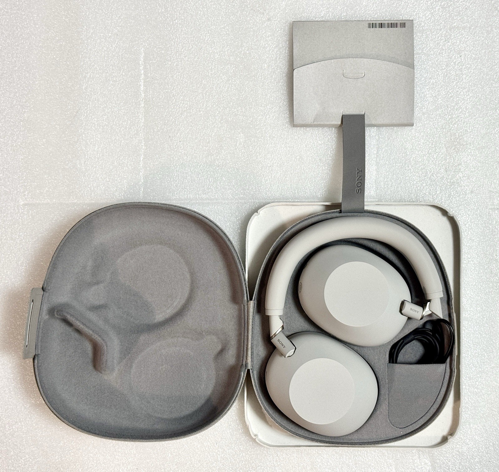 SONY WH-1000XM6 Best Wireless Noise Canceling Headphones – Platinum Silver – NEW