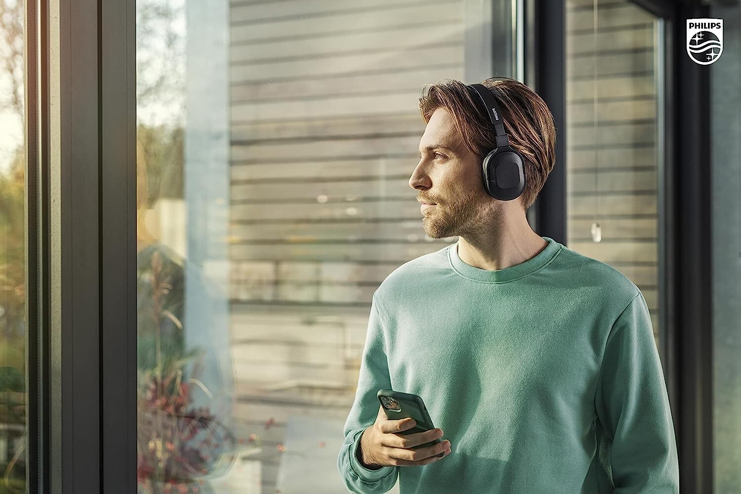 Philips Wireless Over the Ear Noise Canceling Wireless Headphones
