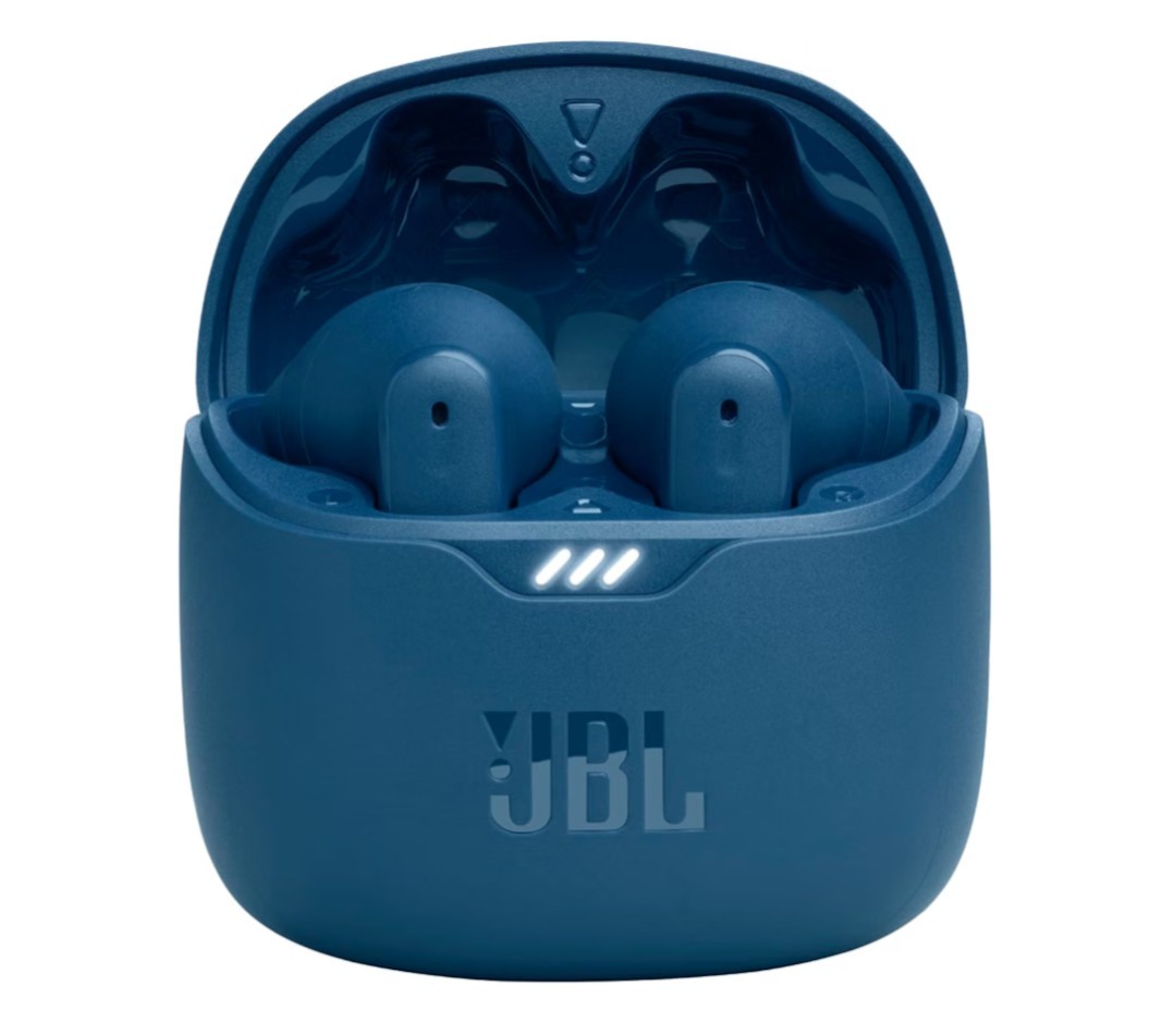 By Harman JBL Tune Flex True Wireless Bluetooth Noise Canceling Earbuds Blue