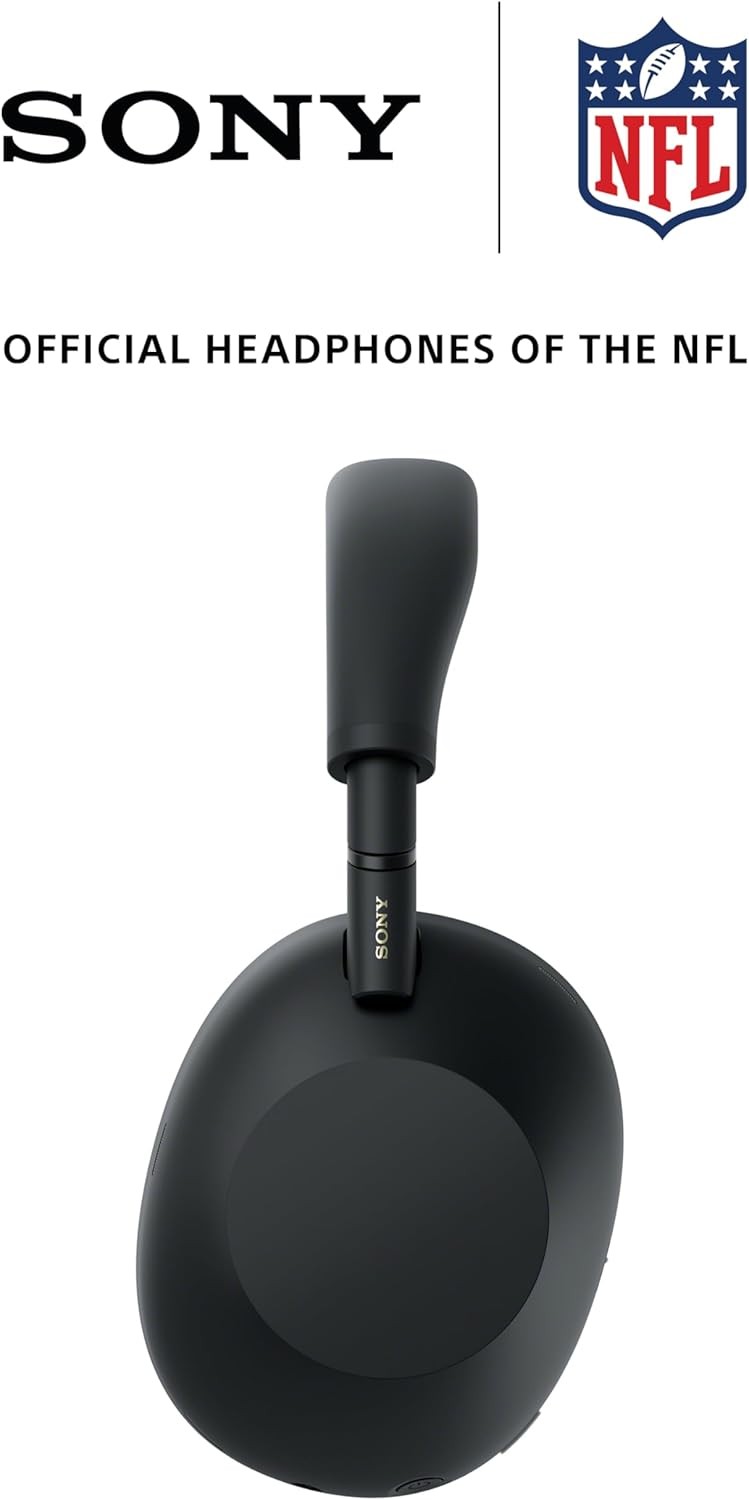 Sony WH1000XM6 Wireless Noise Canceling Over the Ear Bluetooth Headphones Black
