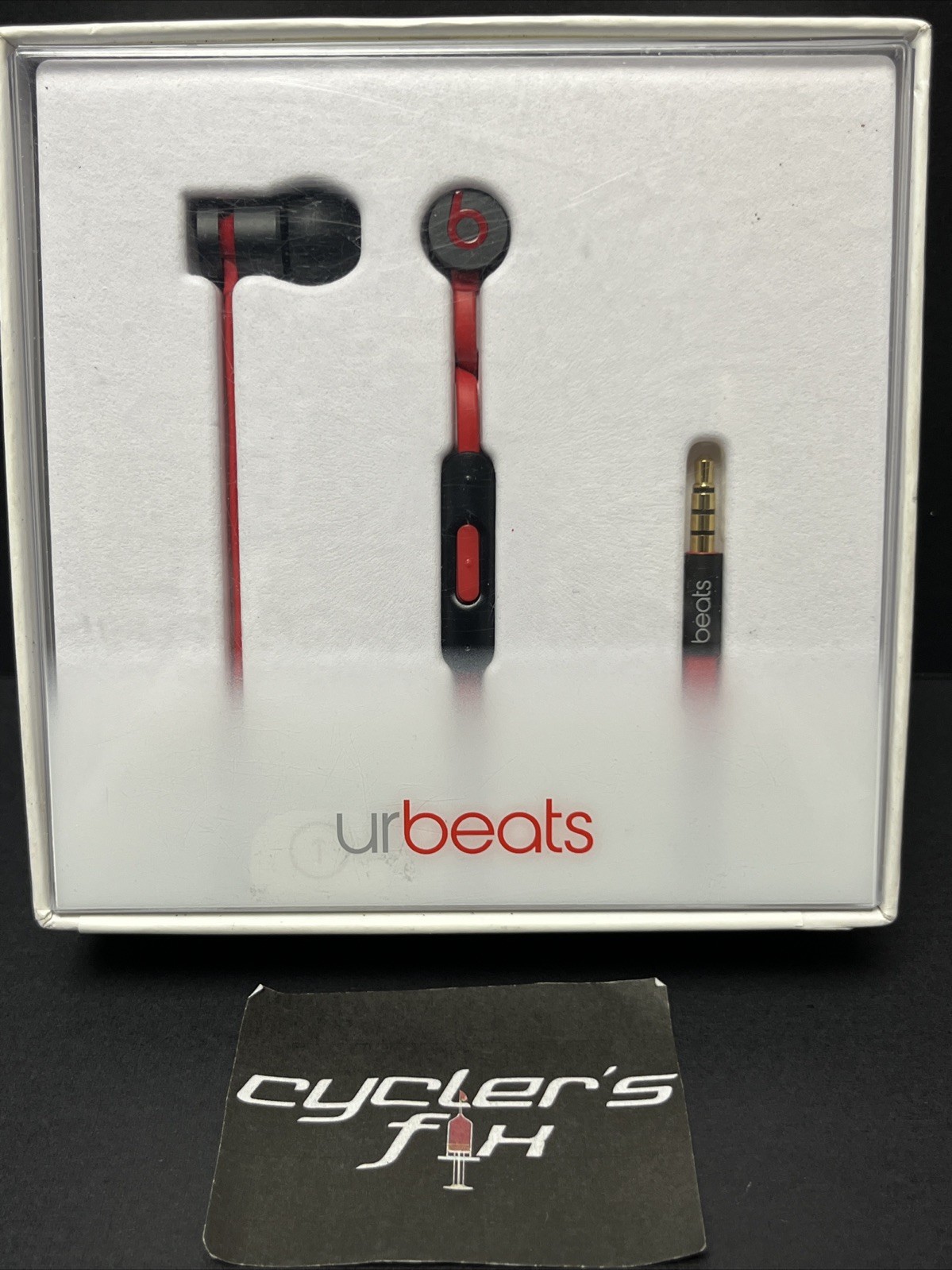Authentic Beats by Dr. Dre UrBeats 2 B0547 In Ear Headphones iPhone Apple Red