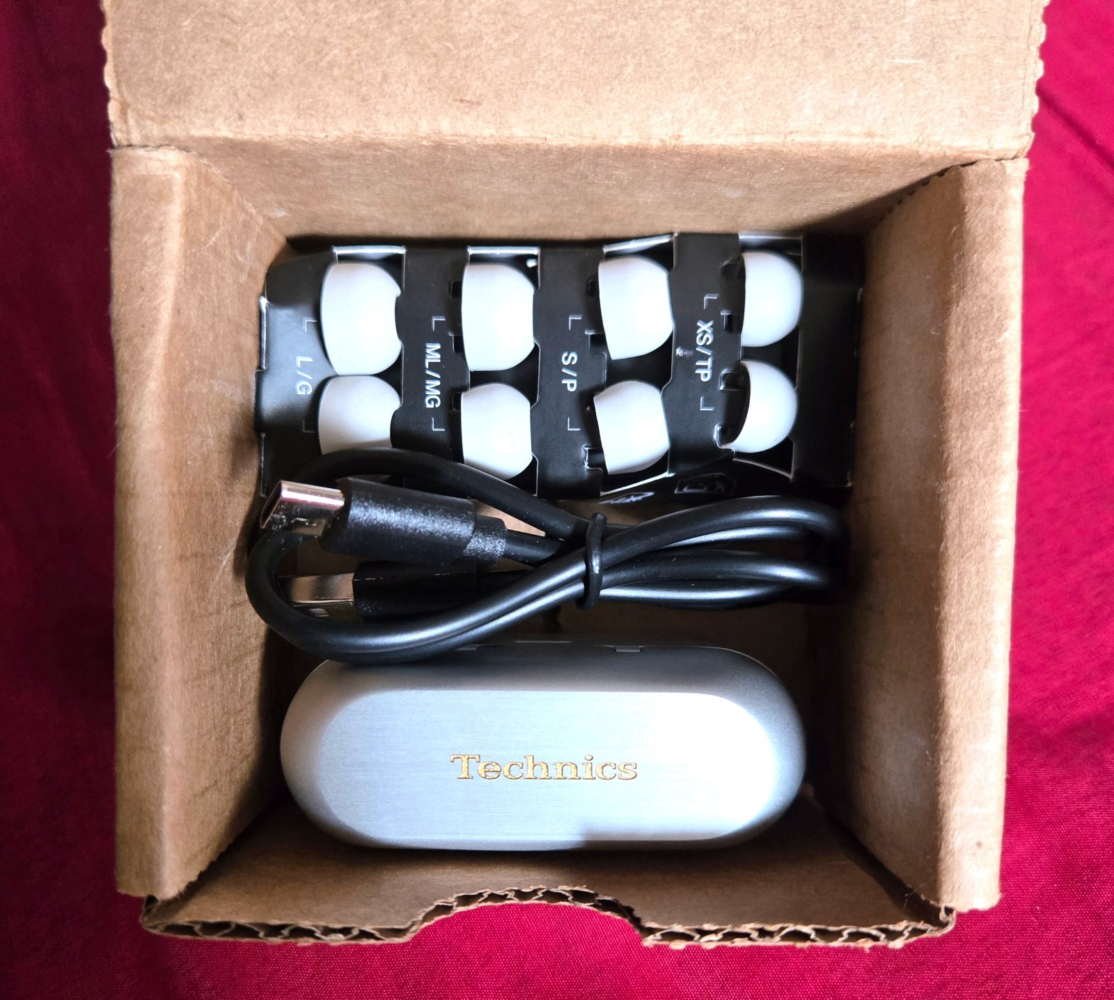 Technics EAH-AZ100-S True Wireless Bluetooth Earbuds Silver