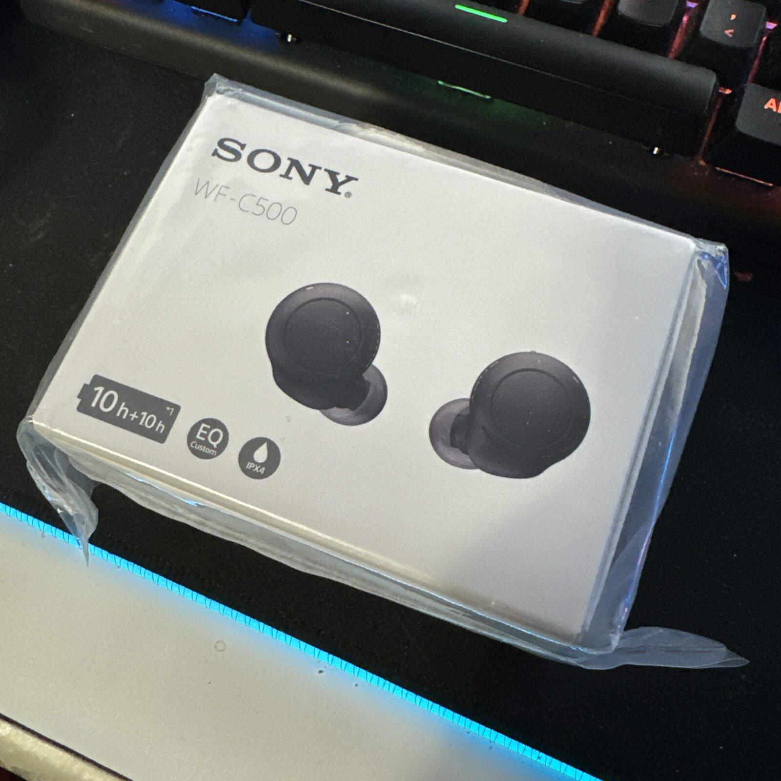 Sony WF-C500 Truly Wireless In-Ear Bluetooth Headphones – Black