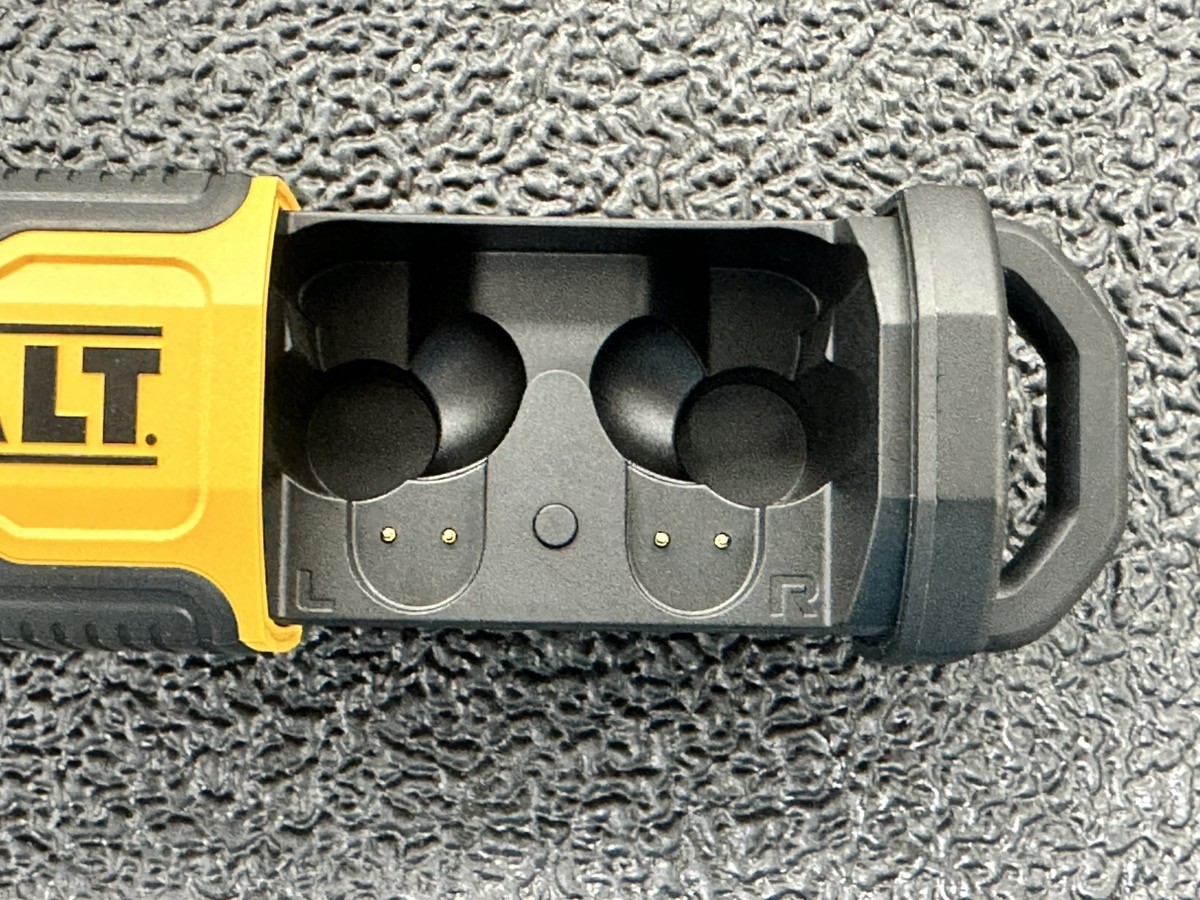 DEWALT Heavy Duty Bluetooth Jobsite Pro X2 ANC True Wireless Earbuds (PD1123823)