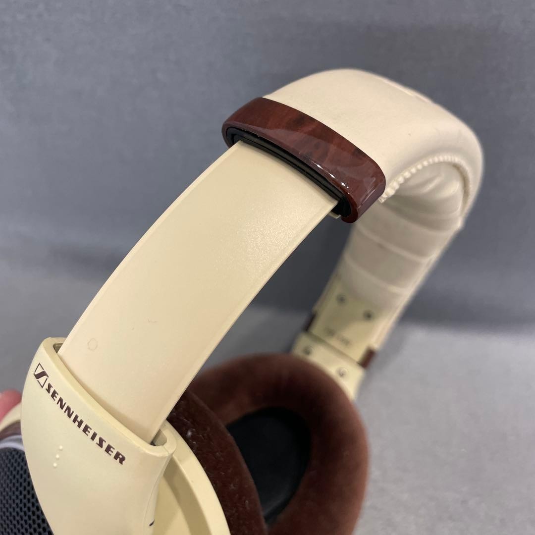 Sennheiser HD 598 Open Back Headphones Cream Ivory Pudding Model Tested – JAPAN