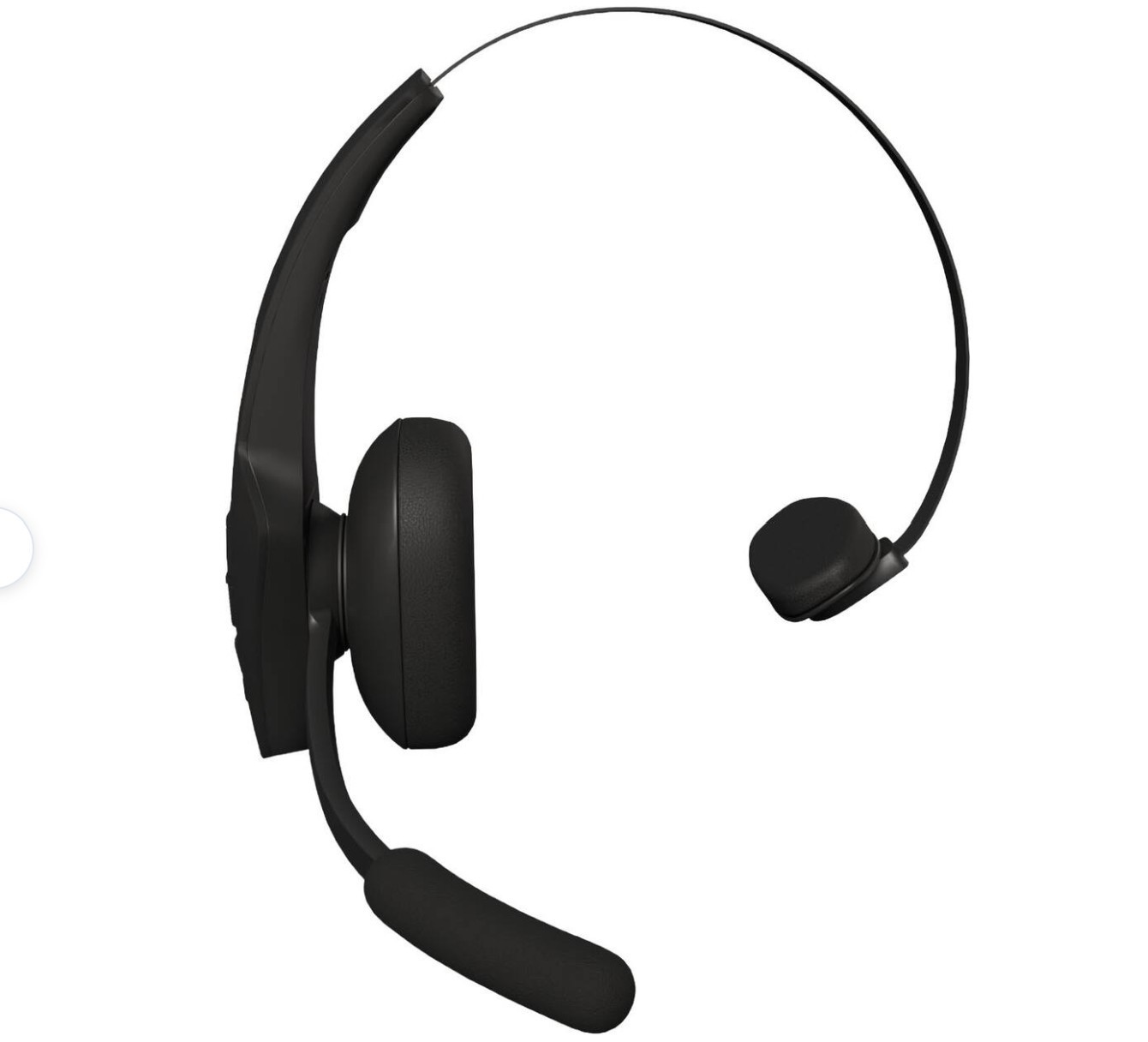 BlueParrott – Pro B350 Wireless Bluetooth Mono Headset with 98% AI Voice Isolati