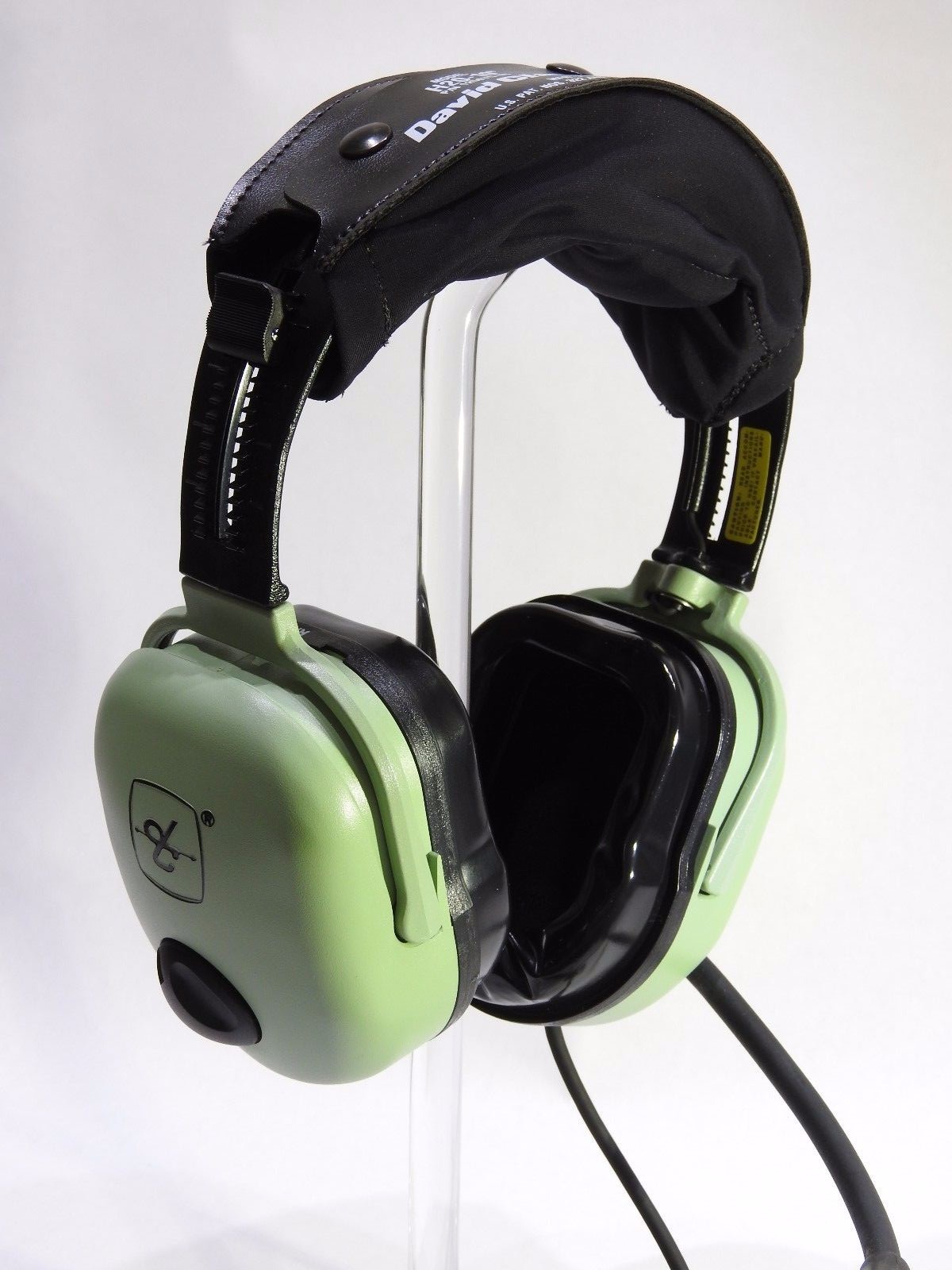 NIB DAVID CLARK H20-10 PASSIVE HEADSET p/n 40495G-01 GA-Dual Plugs DEALER