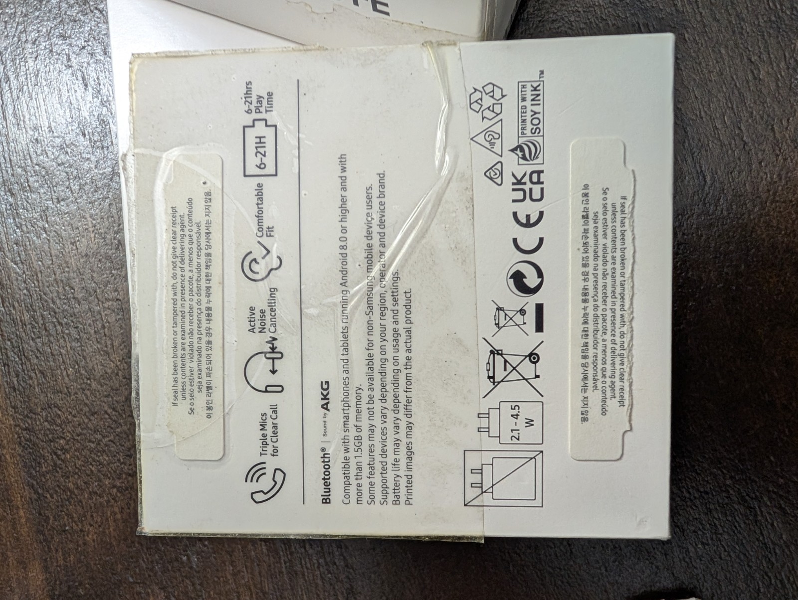 SAMSUNG R400 Galaxy Buds FE Bluetooth Earbuds – Nice In Box + Extras Free Ship