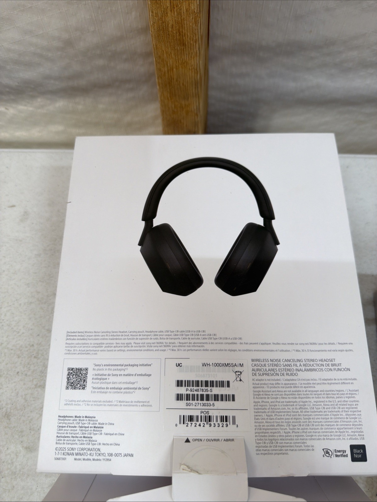 Sony WH-1000XM5SA Wireless Active Noise-Cancellation Bluetooth Headphones
