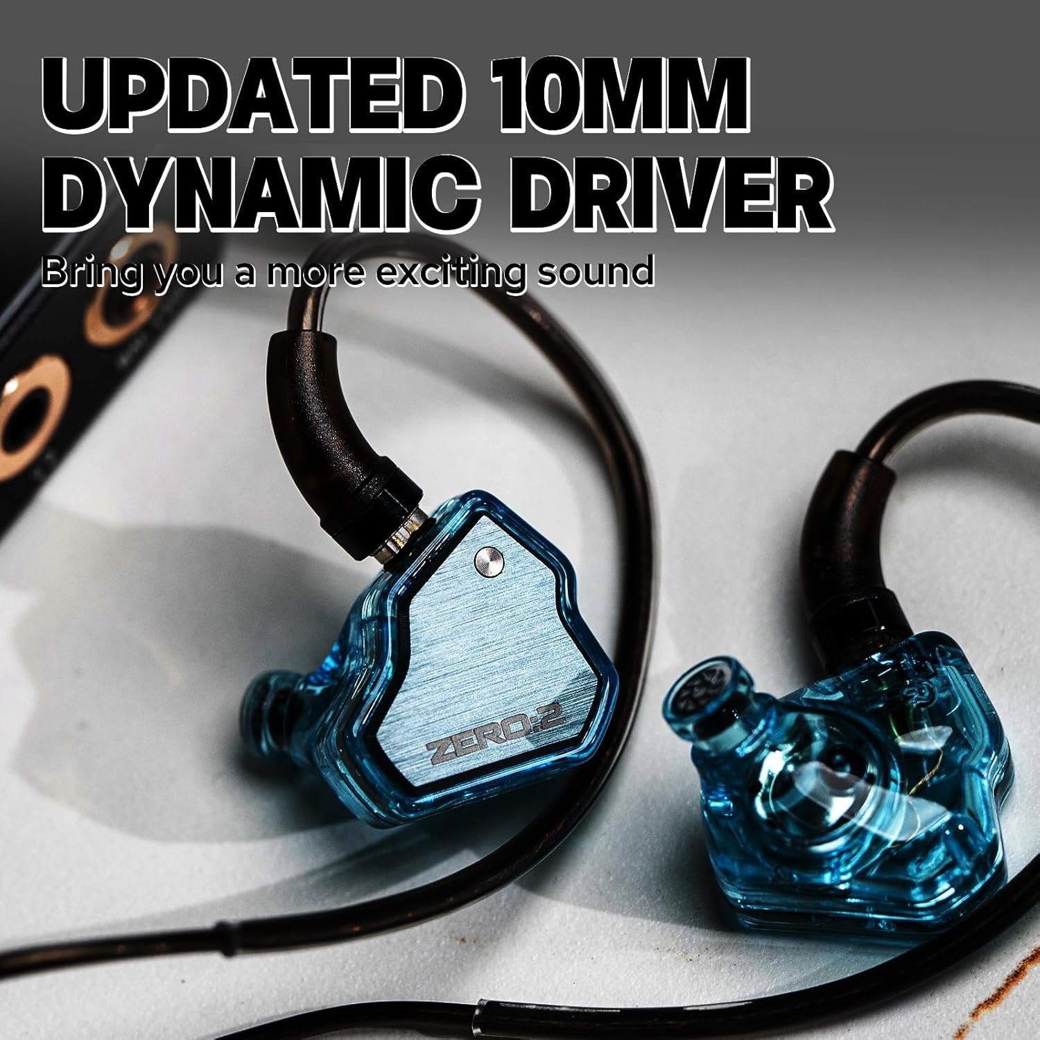 7Hz x Crinacle Zero:2 In Ear Monitor IEM 10mm Dynamic Driver Audiophile Earbuds