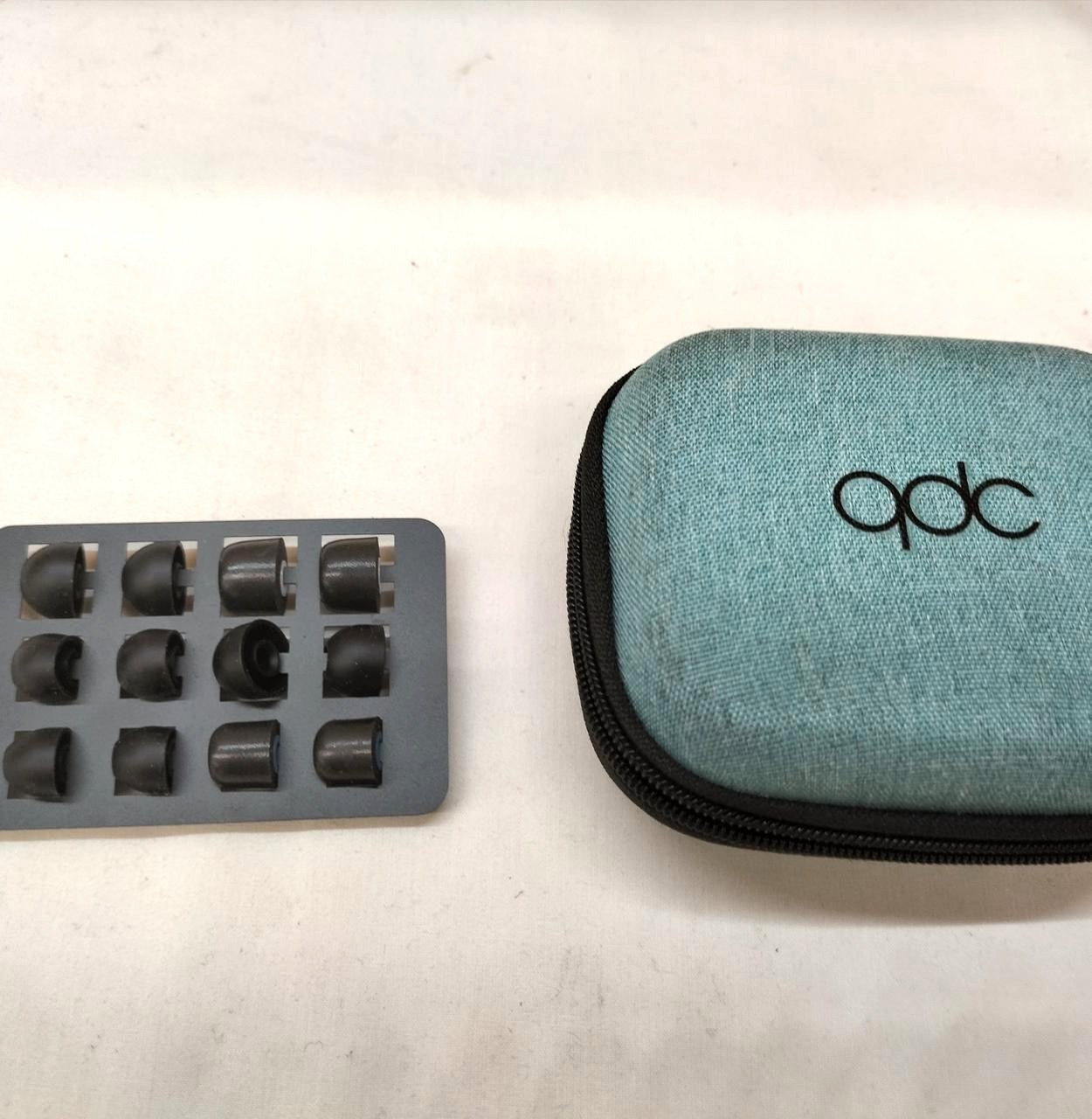 qdc FRONTIER Aquamarine Limited Color Universal IEM Single BA 52Ω 3.5mm Used