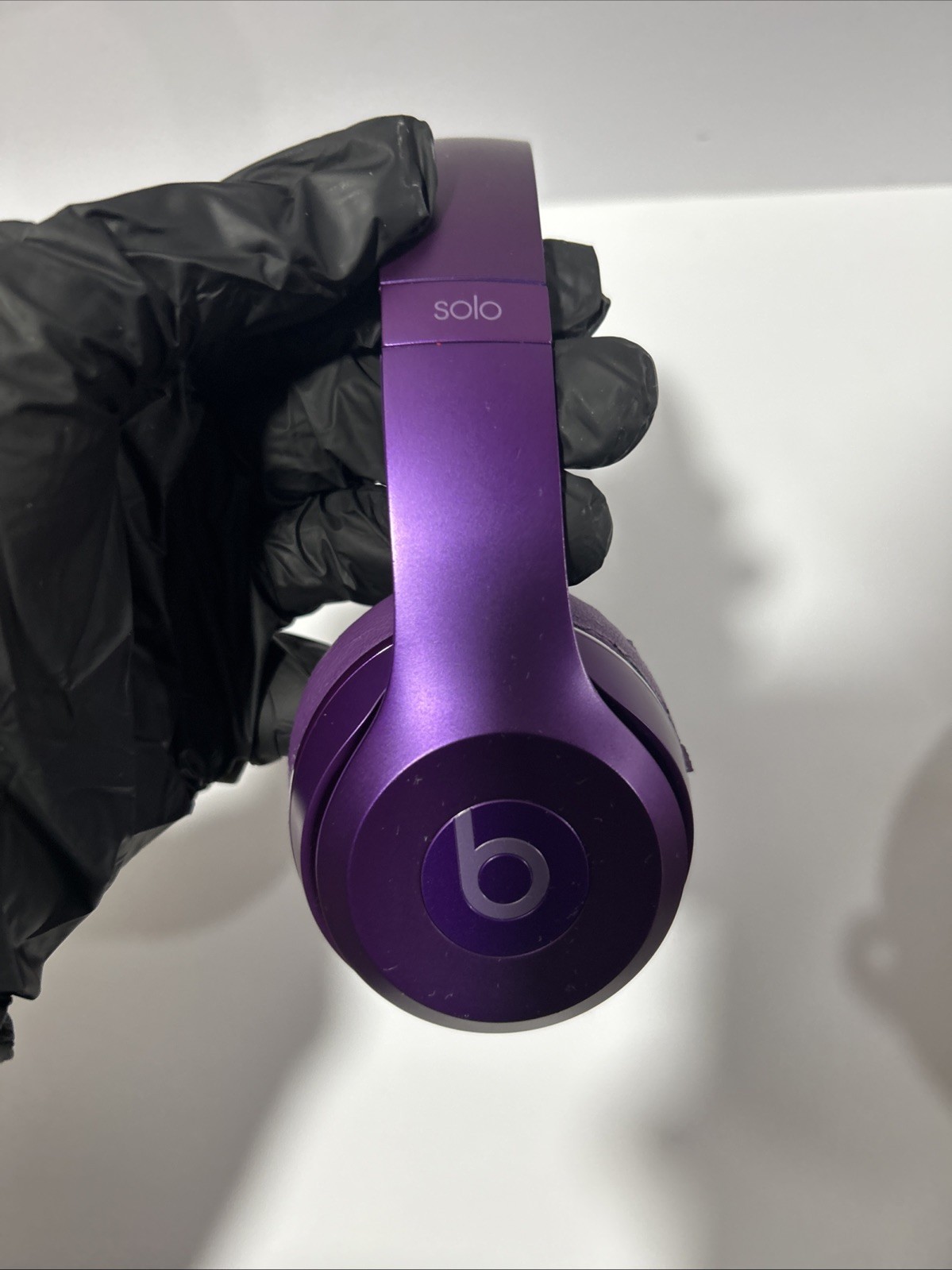 Beats by Dr. Dre Solo2 Headband Wired Headphones – Imperial Violet- (Need Pads)
