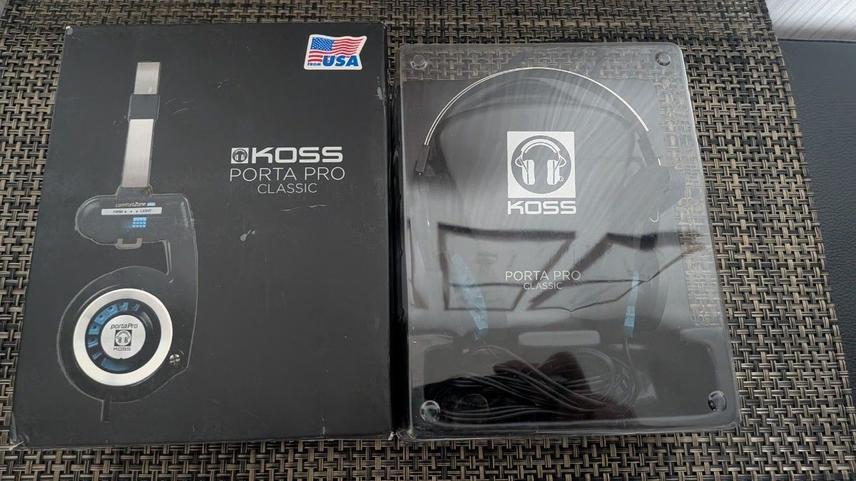 Koss Porta Pro On-Ear Headphones with box Operation confirmed