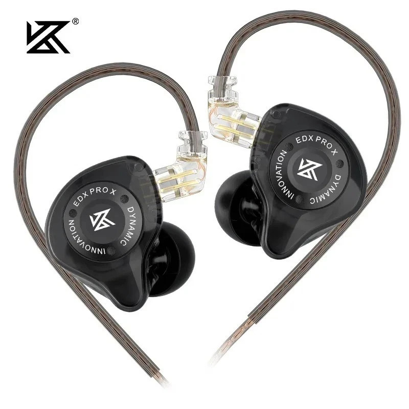 KZ EDX Pro X In-Ear Earphones HiFi Bass Sport IEM Earbuds Headphones ZSN PRO ZST