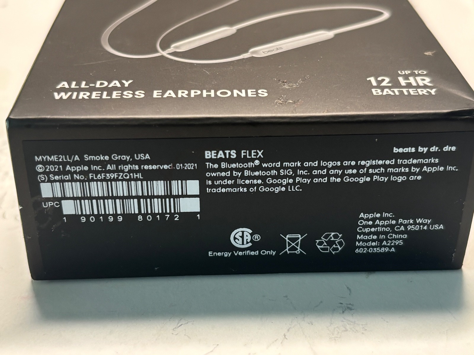 **READ** Beats by Dr. Dre Flex Wireless In-Ear Headphones – Smoke Gray