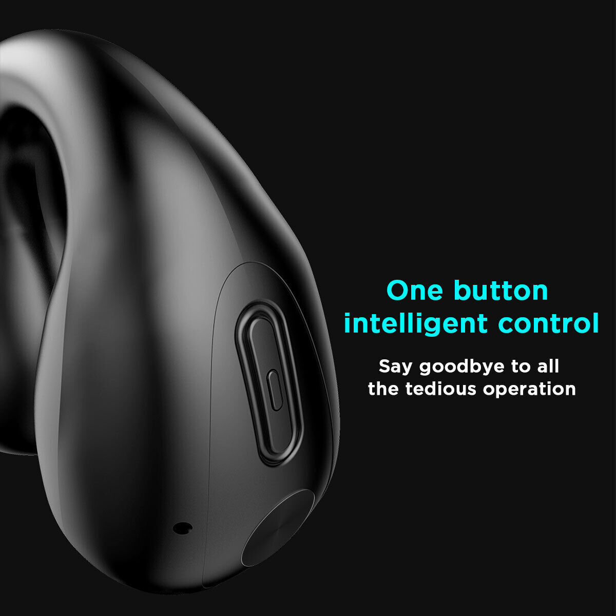 Wireless Bluetooth 5.3 Headset TWS Earphones Earbuds Stereo Headphones Ear Hook