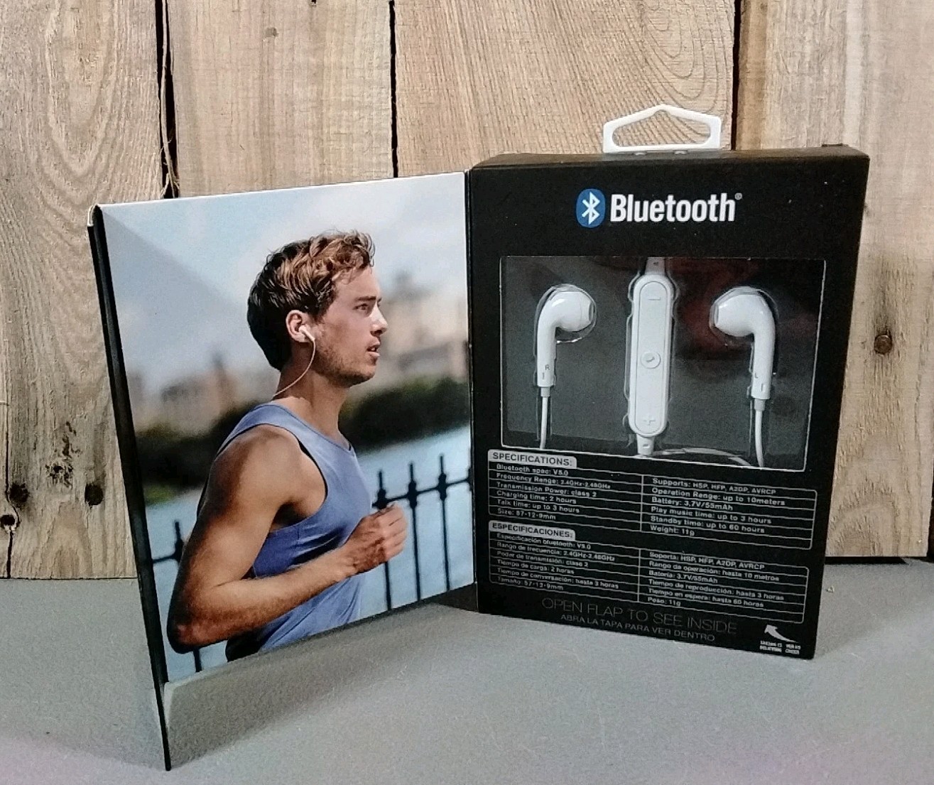 iHip Wireless Earbuds White Model App2-BT Quick Charge, Bluetooth Audio NEW