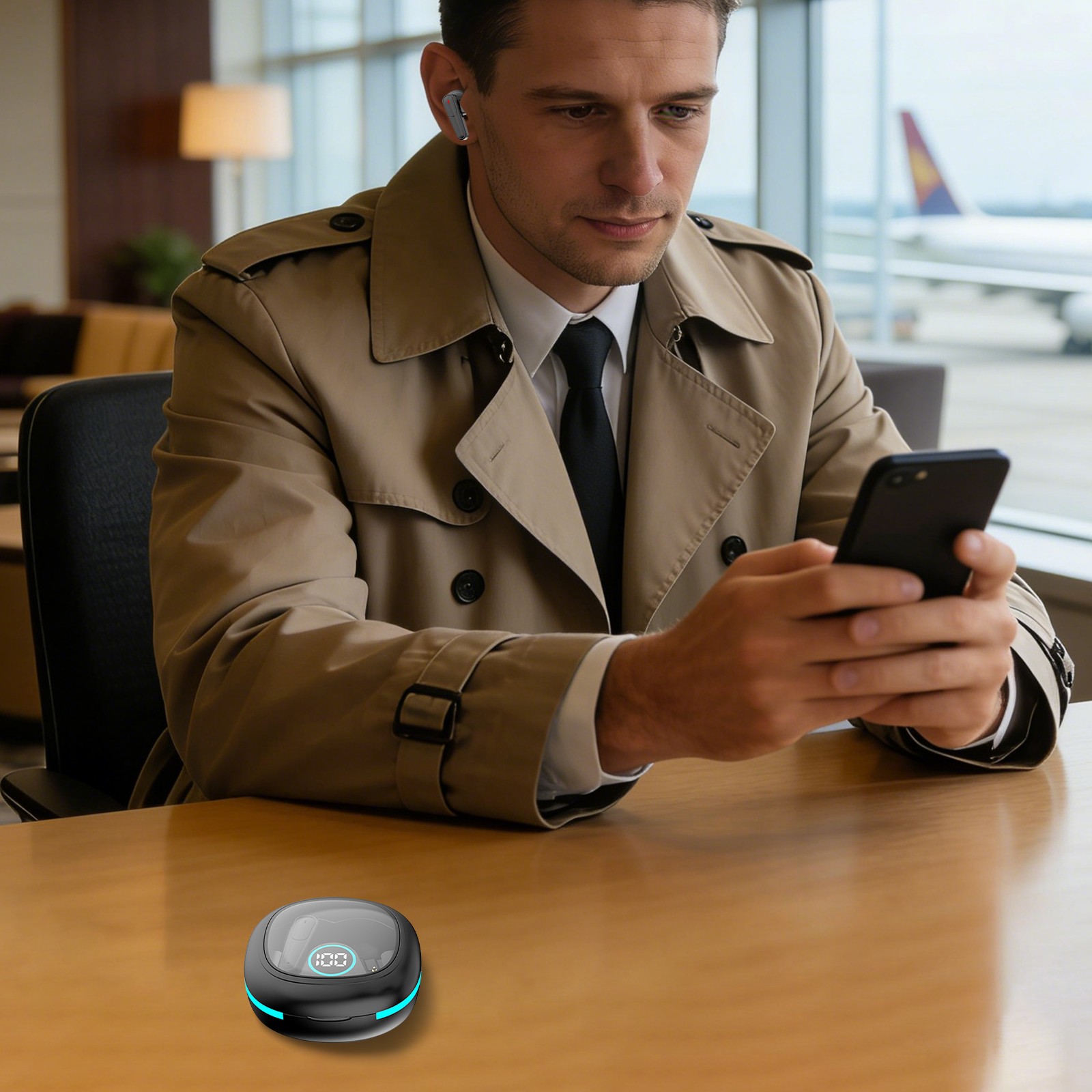 Real-Time AI Translation Earbuds with 164 Languages for Travel Business Learning