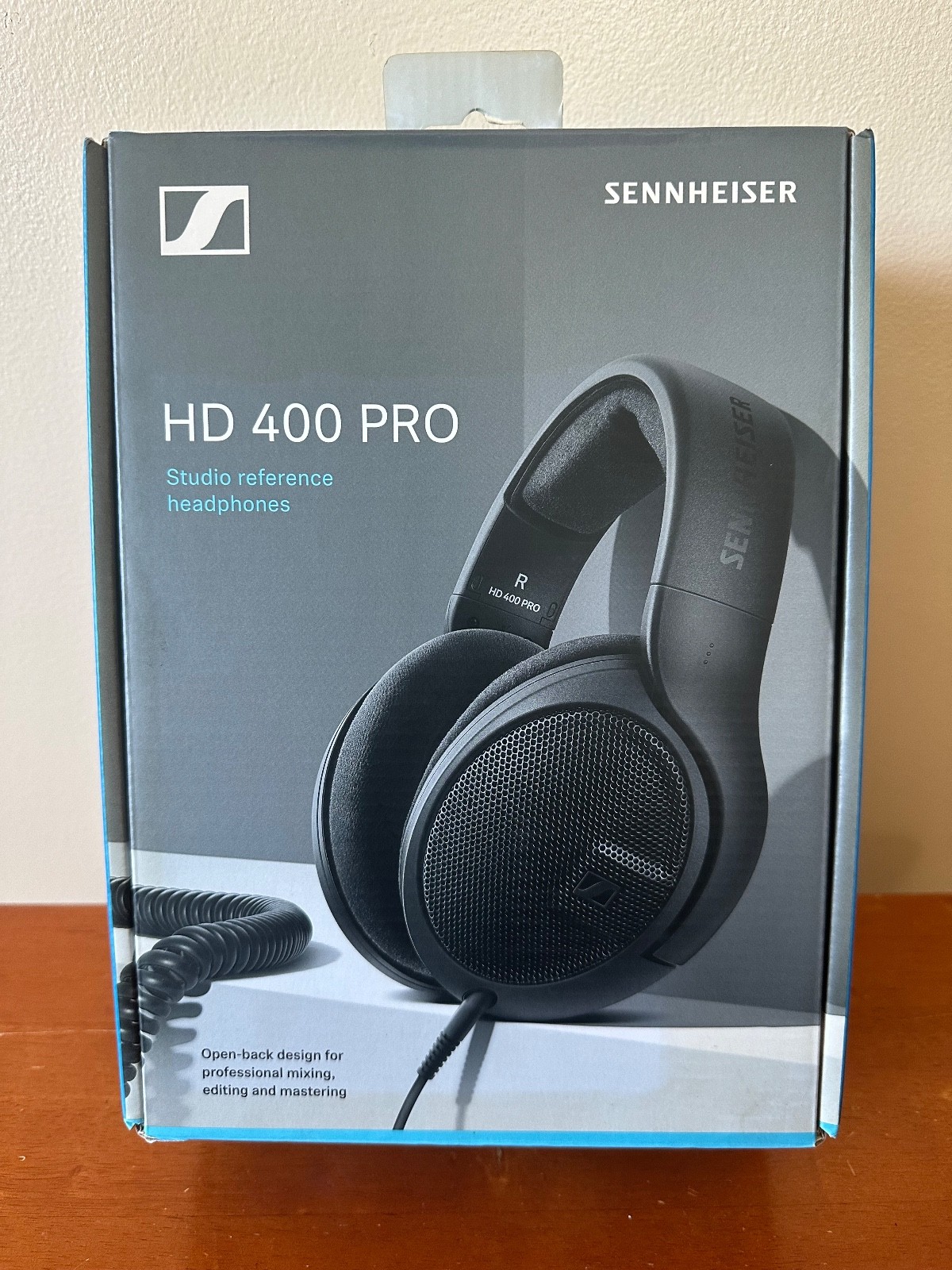 SENNHEISER HD 400 PRO Headphones, open box, lightly used, Excellent condition