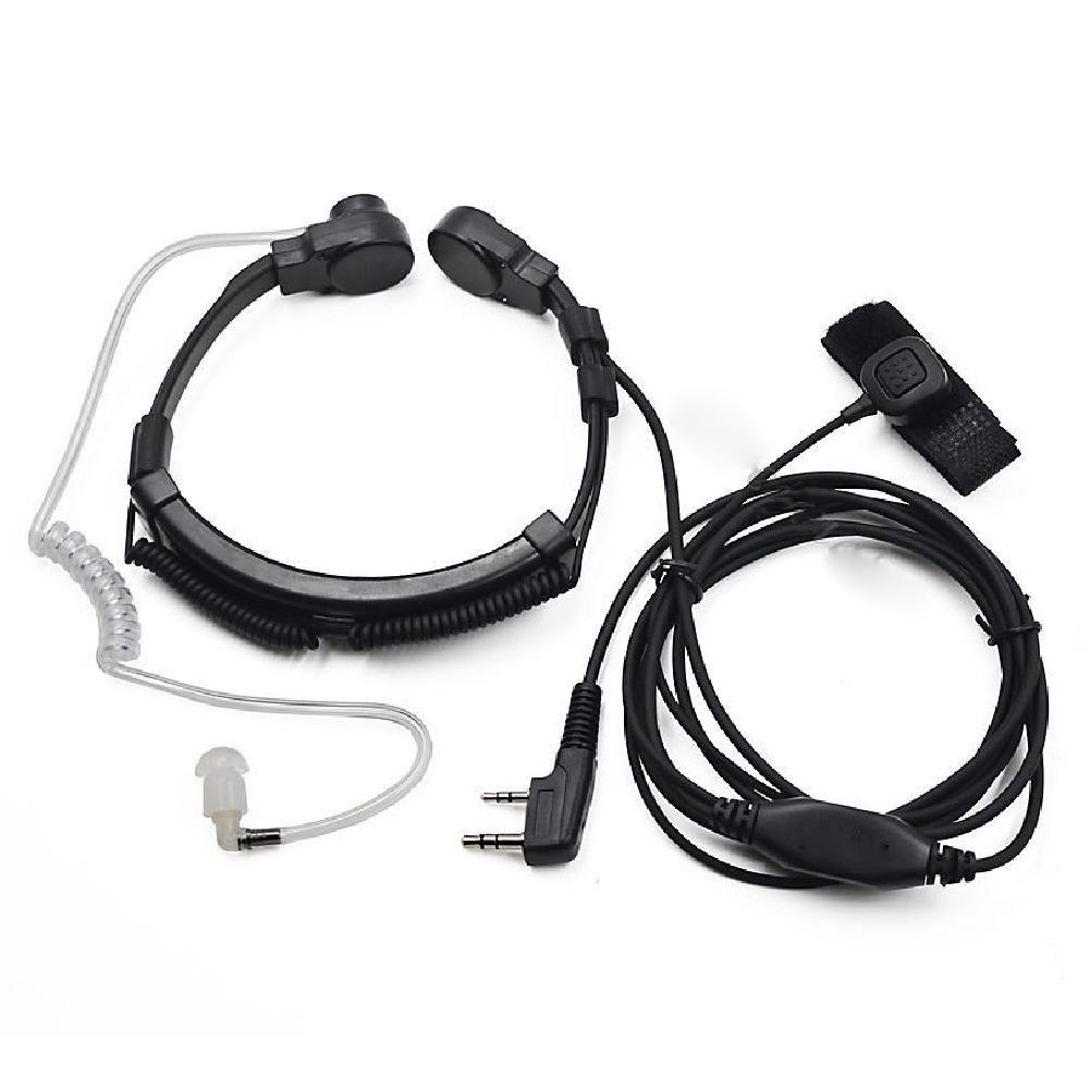 Replacement Throat Mic Earpiece Headset For Baofeng UV5R 888S UV82 UV-B6 UV8D
