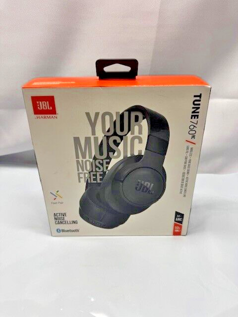 JBL TUNE 760NC Wireless On-Ear Noise Cancelling Headphones*New-Box Damage