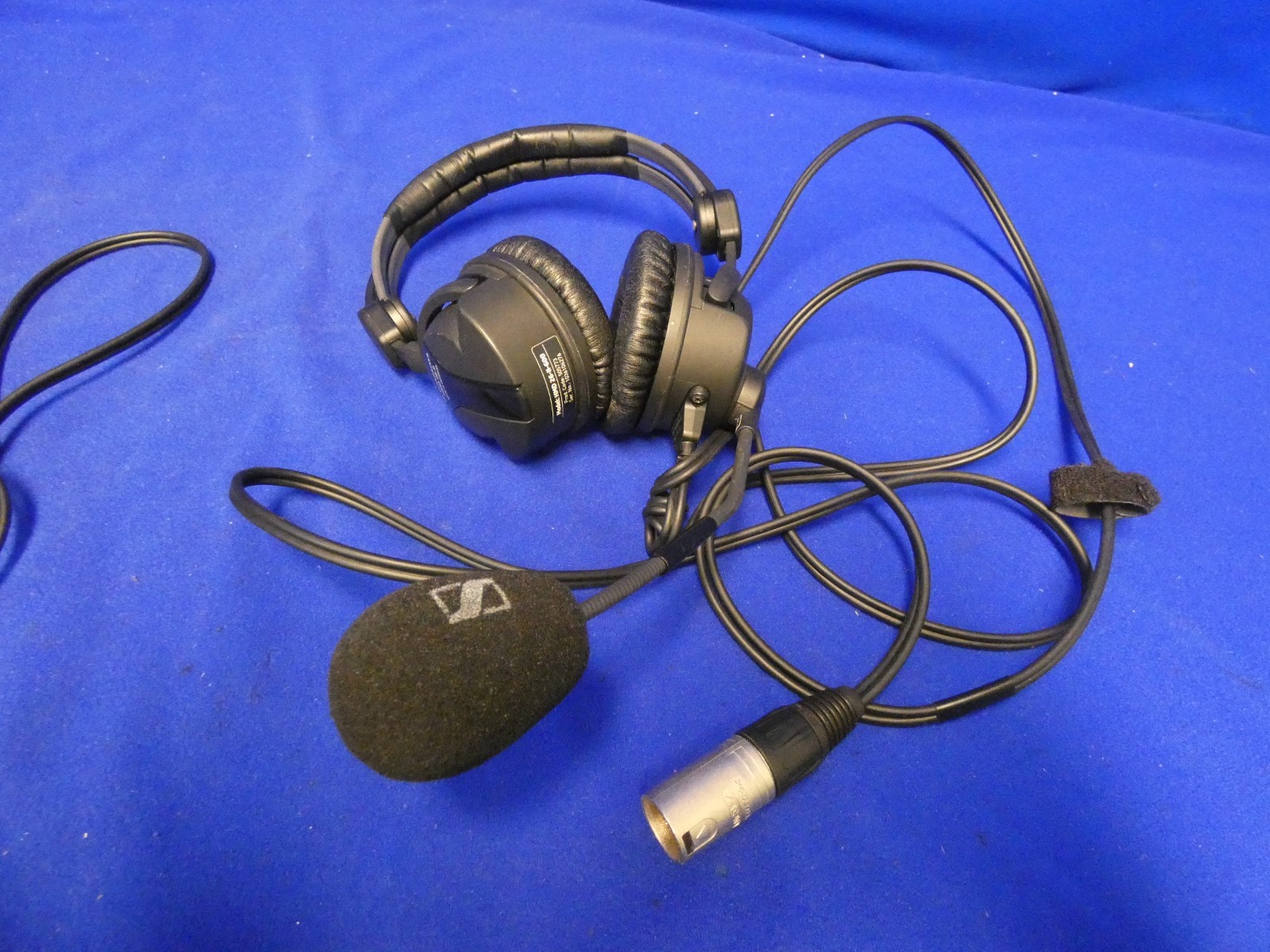 Sennheiser HMD26-II-600 Dual Muff Headsets QTY 3 (6-Pin Male Connection)