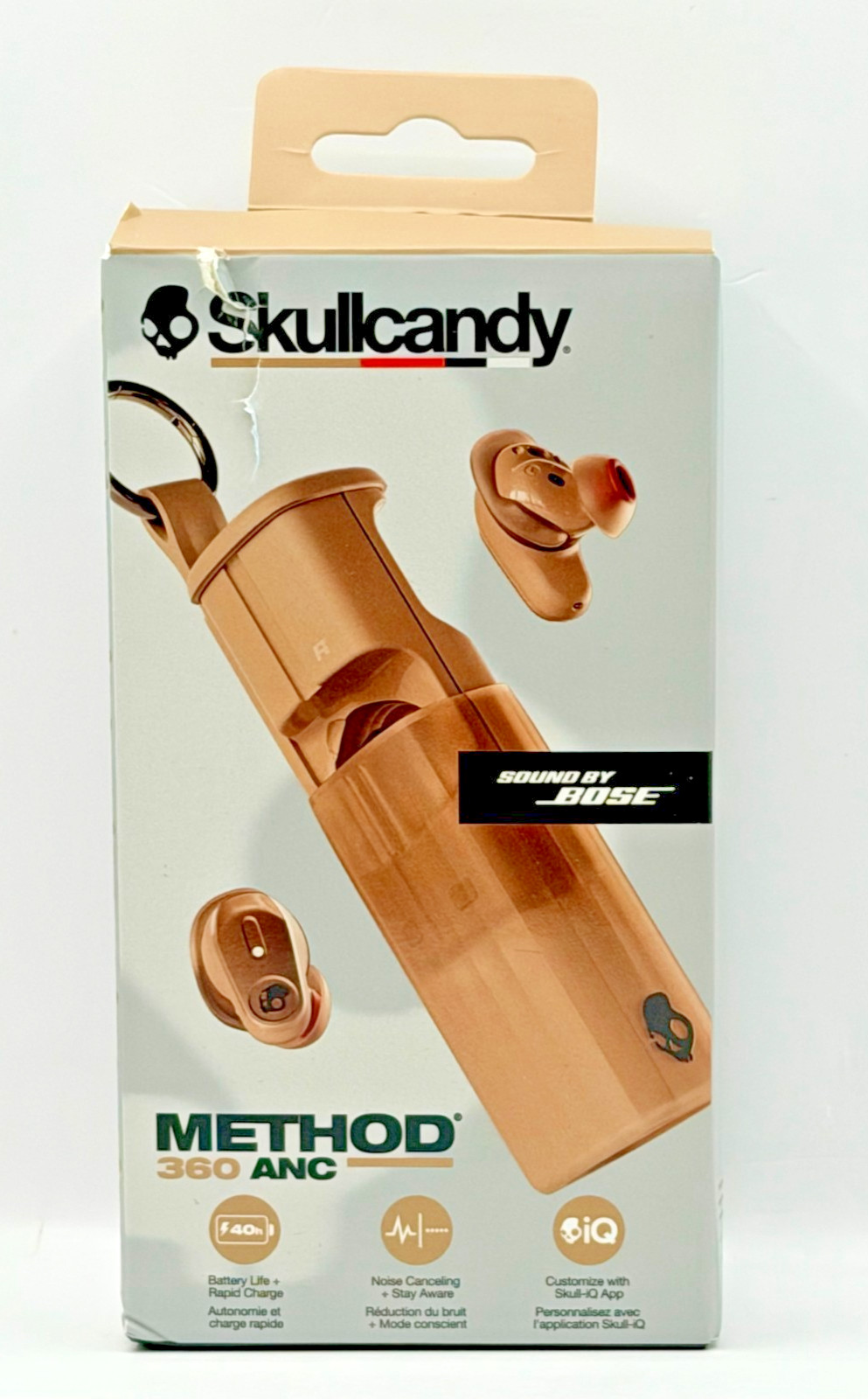 Skullcandy Method 360 ANC Wireless Earbuds with Sound by Bose, Primer – NEW