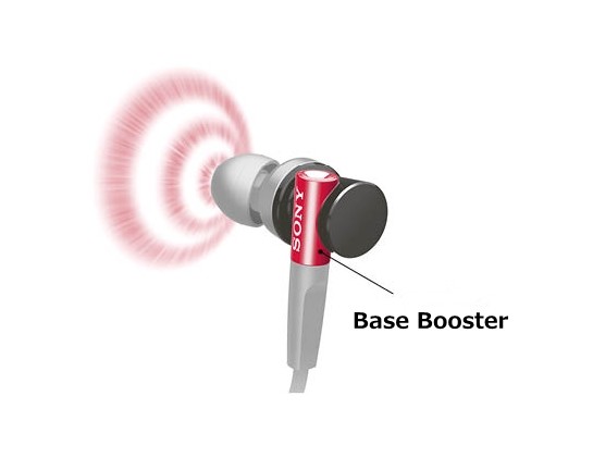 SONY MDR-XB55 Sealed Inner Ear Receiver Deep EXTRA BASS NEW