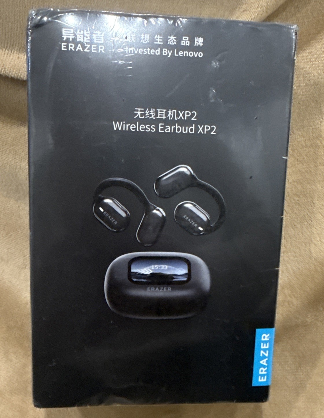 ERAZER Wireless Earbud XP2, Real Time Language Translator Over the Ear-Black