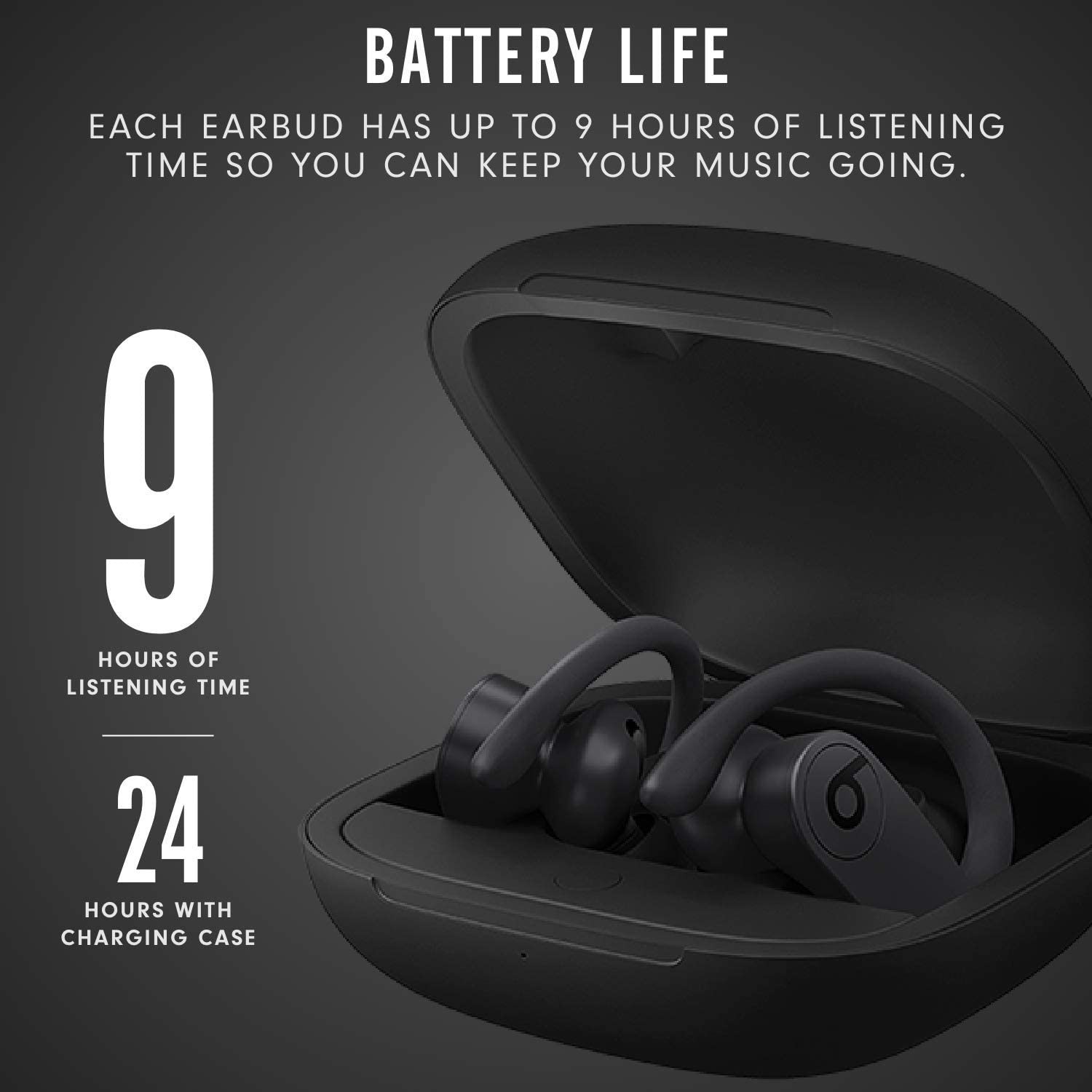 Beats by Dr. Dre Powerbeats Pro In-Ear Wireless Headphones – Black