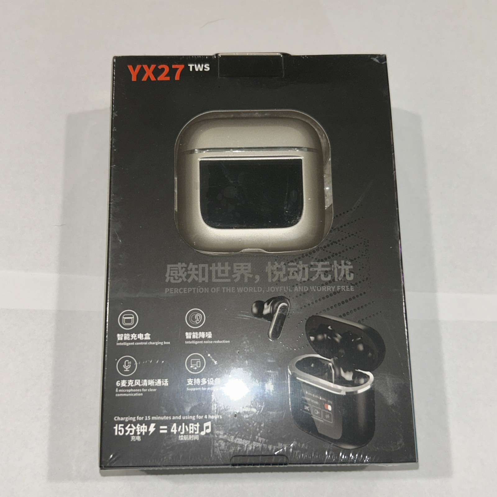 Earbuds Touch Screen TWS , iPhone And Android TWS, Wireless and Type-C