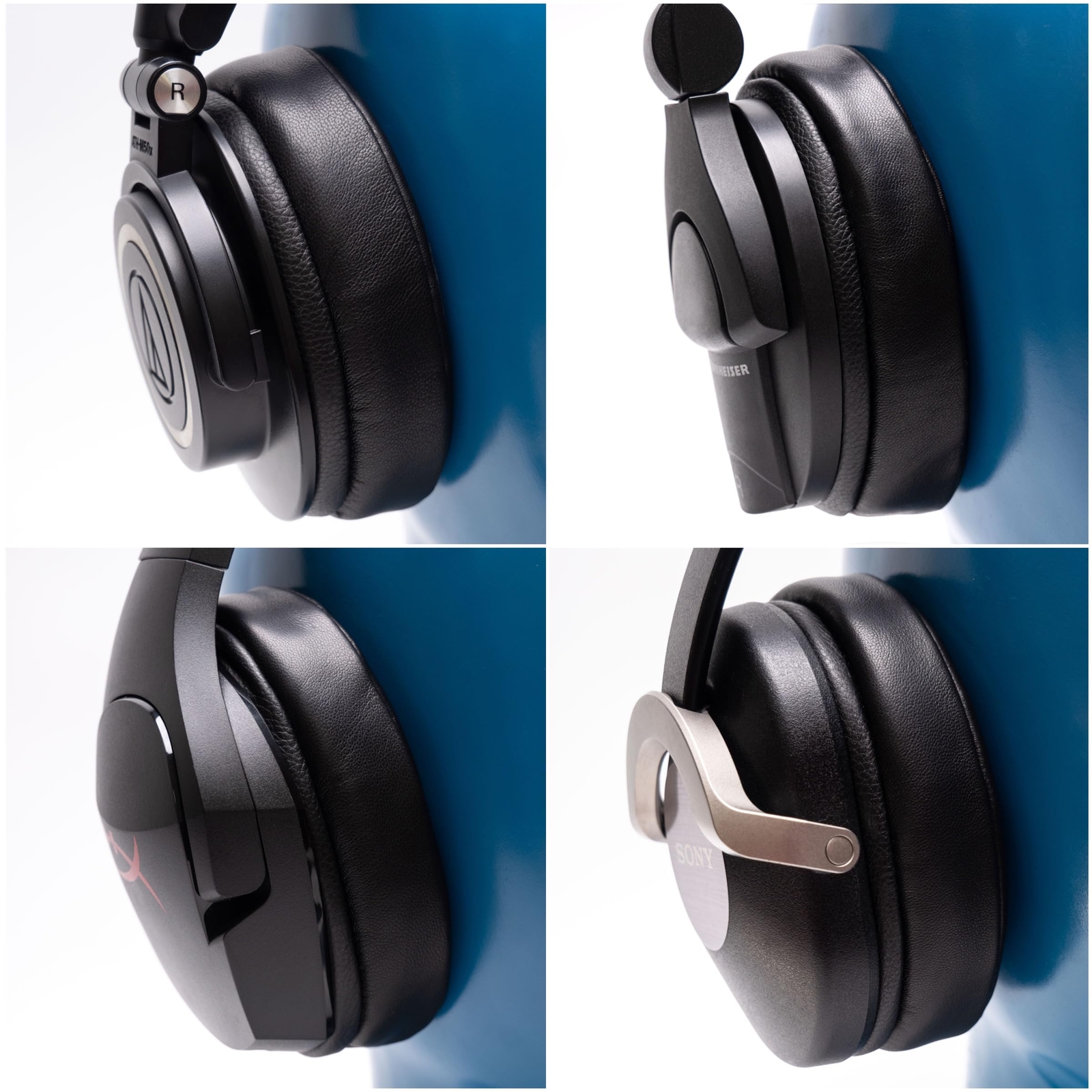 Pure Lambskin Ear Pads For Audio Technica ATH BPHS1 PDG1 PG1 MSO MSOX MSOXBT
