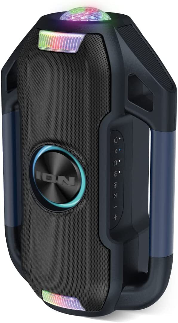 ION Party Splash Waterproof with Lights and Bluetooth Speaker