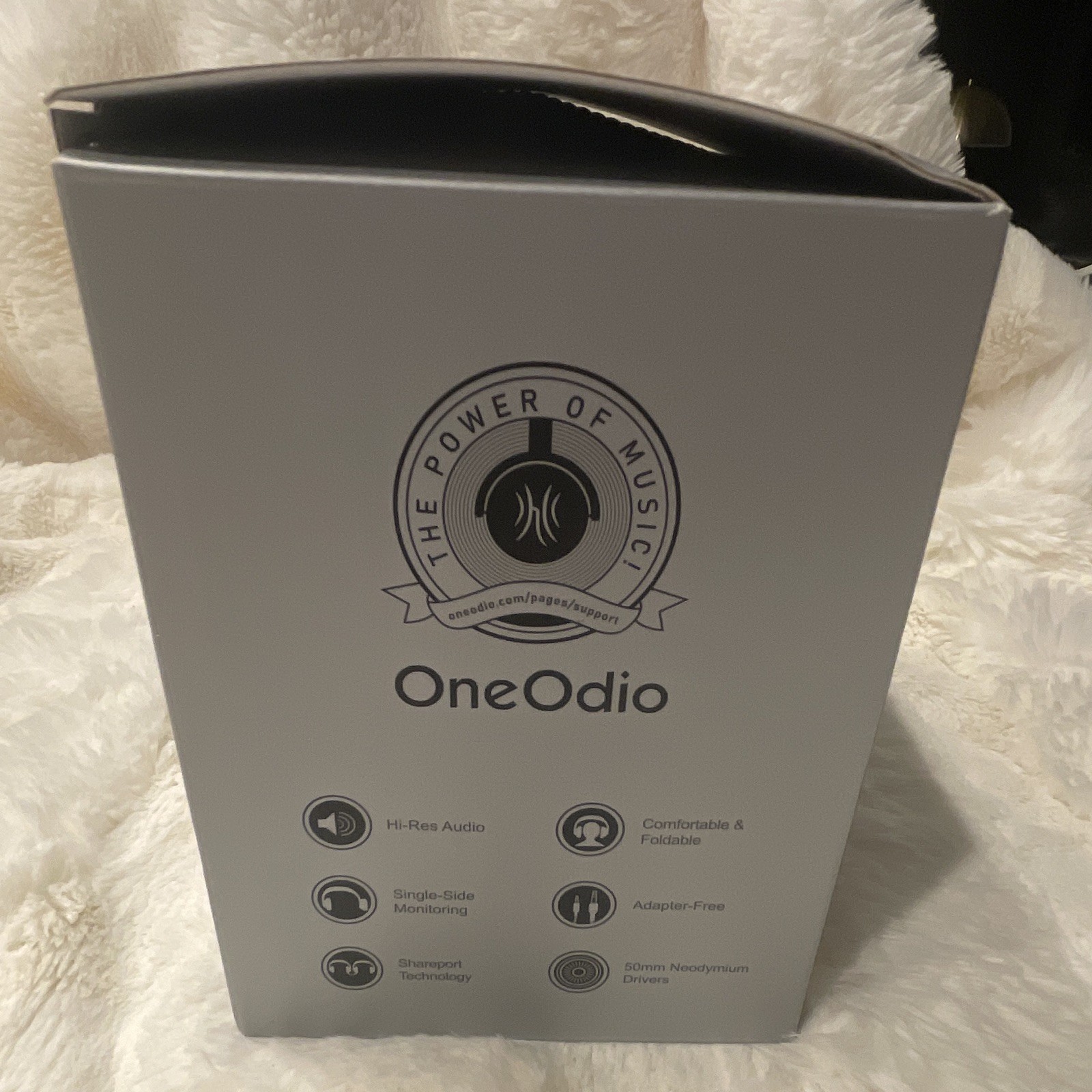 OneOdio Studio Pro 10 Hi-Res 50mm DJ Foldable Black 3.5mm/6.35mm
