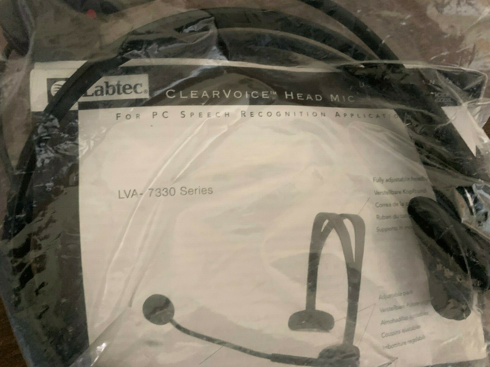 Headphones, Headsets Labtec LVA-7330 Noise Canceling and Amplification Tech. new
