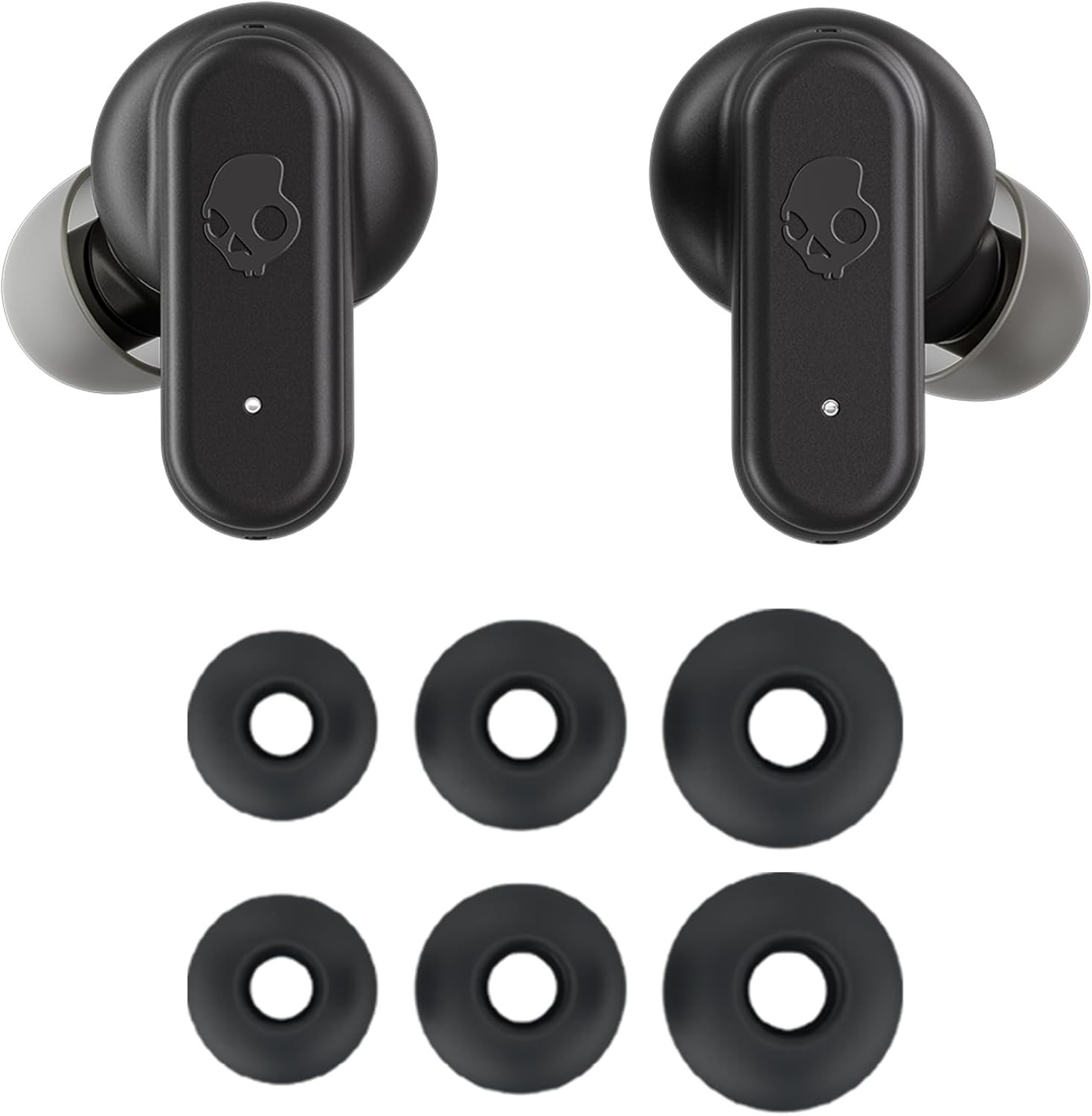 Skullcandy Dime Evo Wireless Earbuds, Bluetooth Headphones, Noise Isolating Fit,