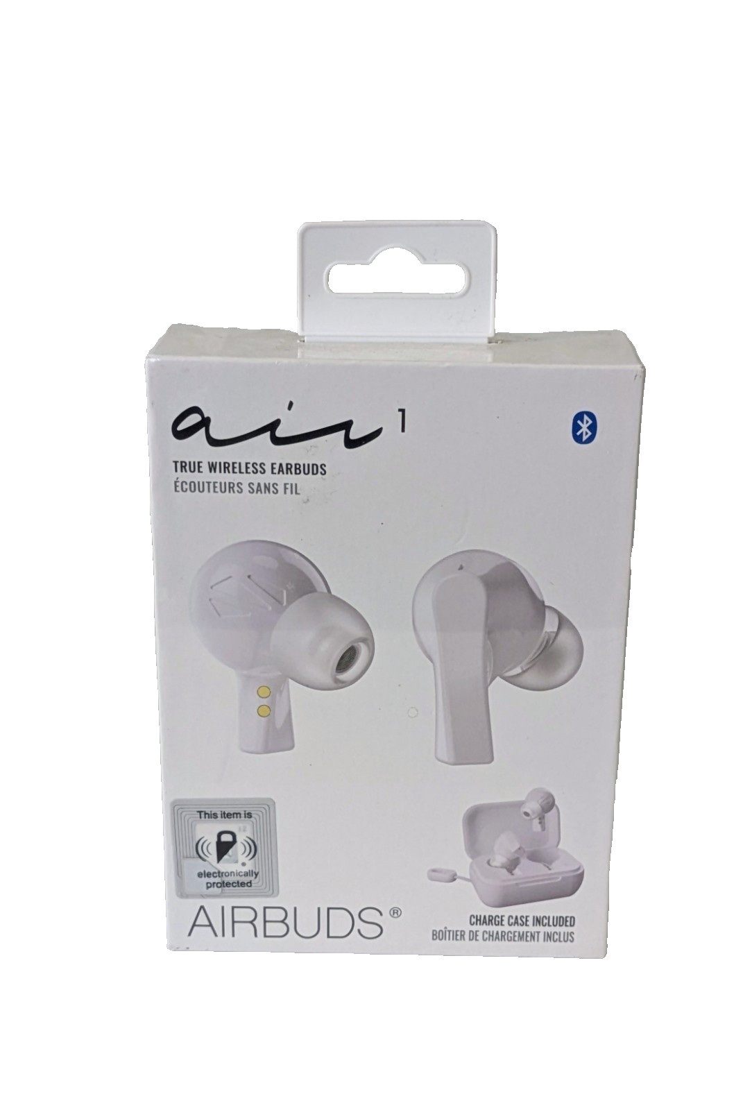 AirBuds Air1 True Wireless White Bluetooth Headphones – Charge Case Included