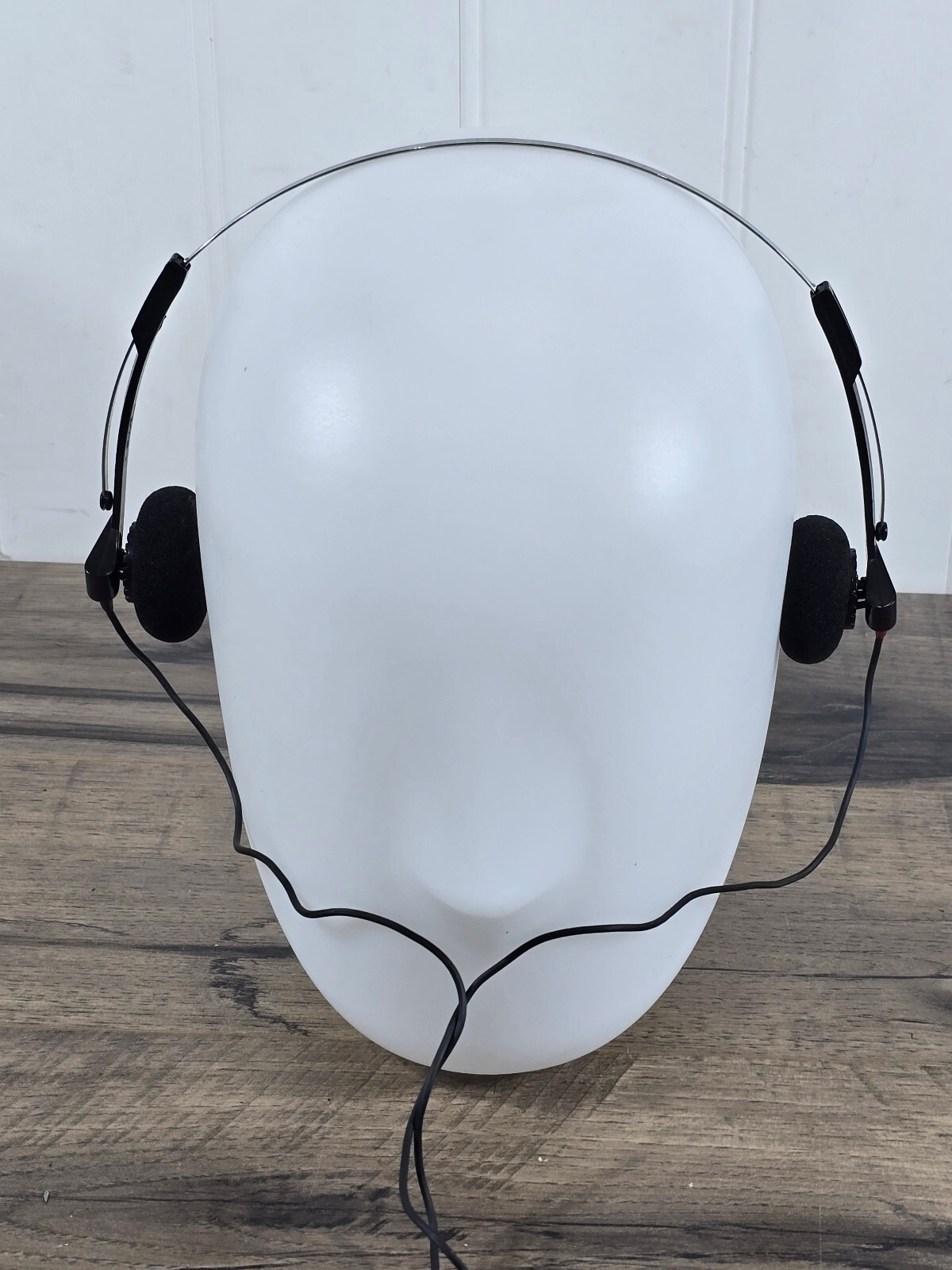 General Electric GE Metal Headband Headphones w/ Foam Pads Vintage
