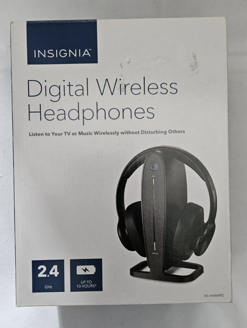 Insignia – RF Wireless Over-the-Ear Headphones