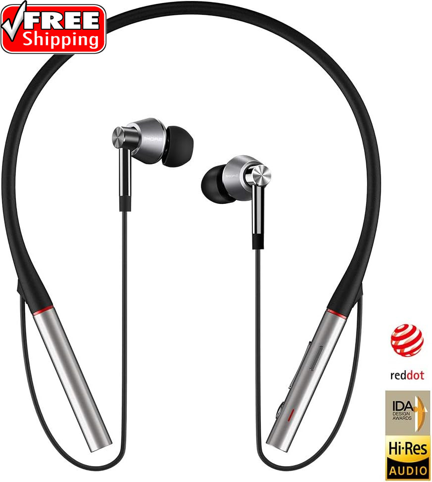 Triple Driver BT In-Ear Headphones Bluetooth Earphones with Hi-Res LDAC Wireless