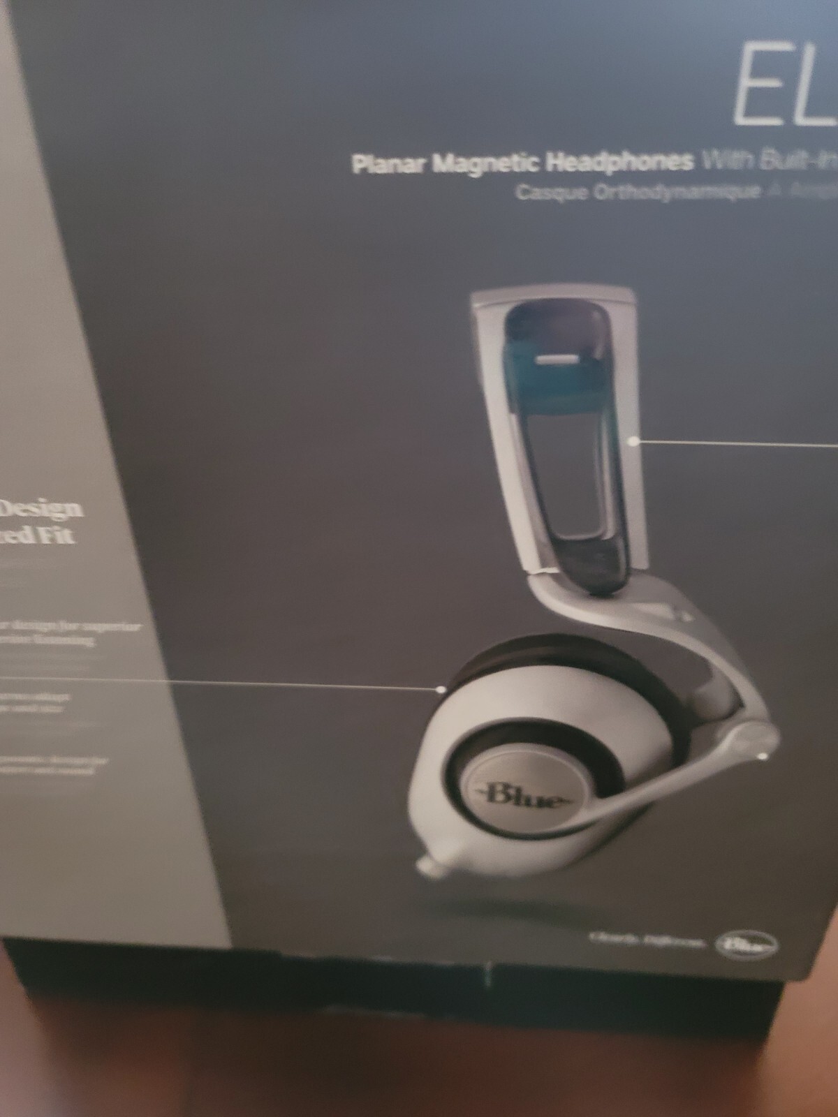 Blue Ella Planar Magnetic Headphones with Built-in Audiophile Amp