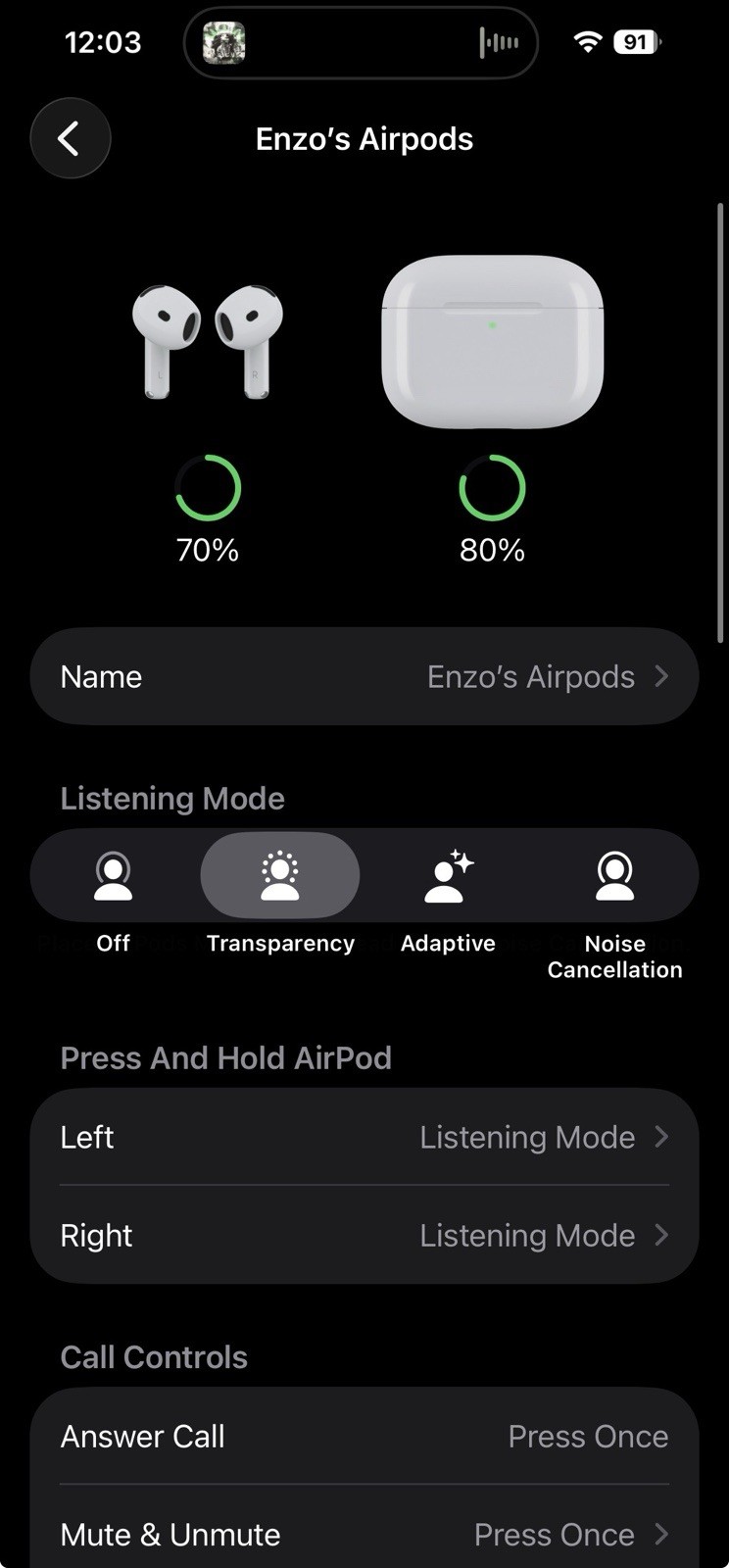 Apple AirPods 4 (ANC)